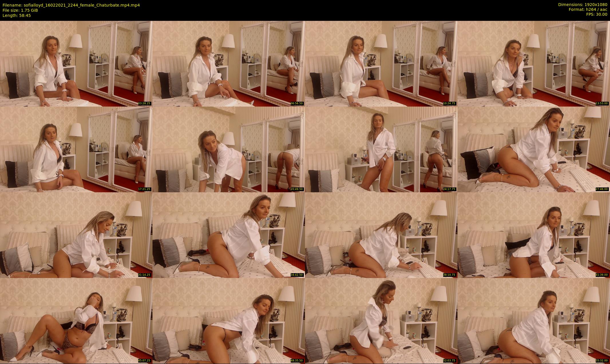 sofialloyd — 59 minute Chaturbate female cam show recording, 1080p, Feb 16, 2021