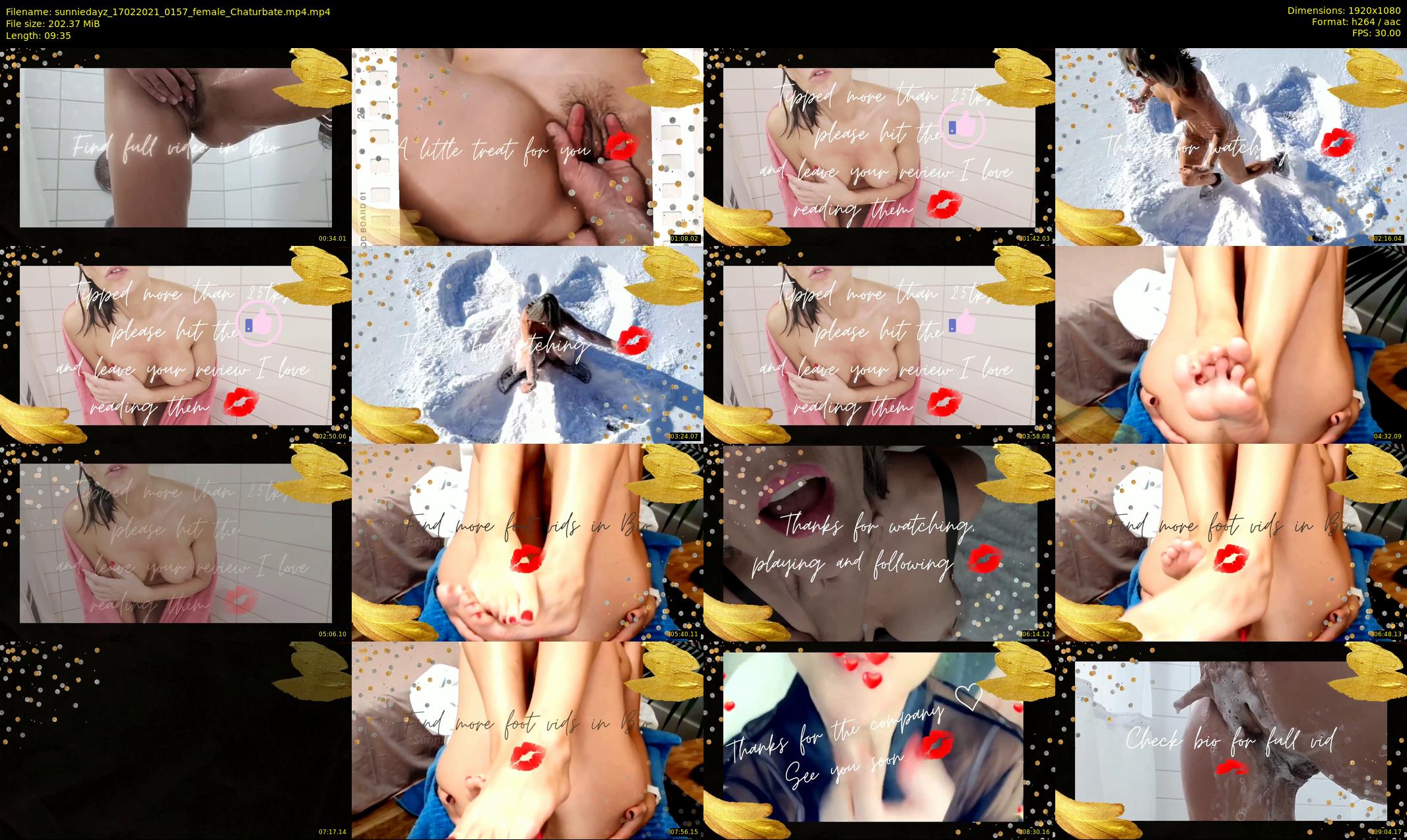sunniedayz — 10 minute Chaturbate female cam show recording, 1080p, Feb 17, 2021