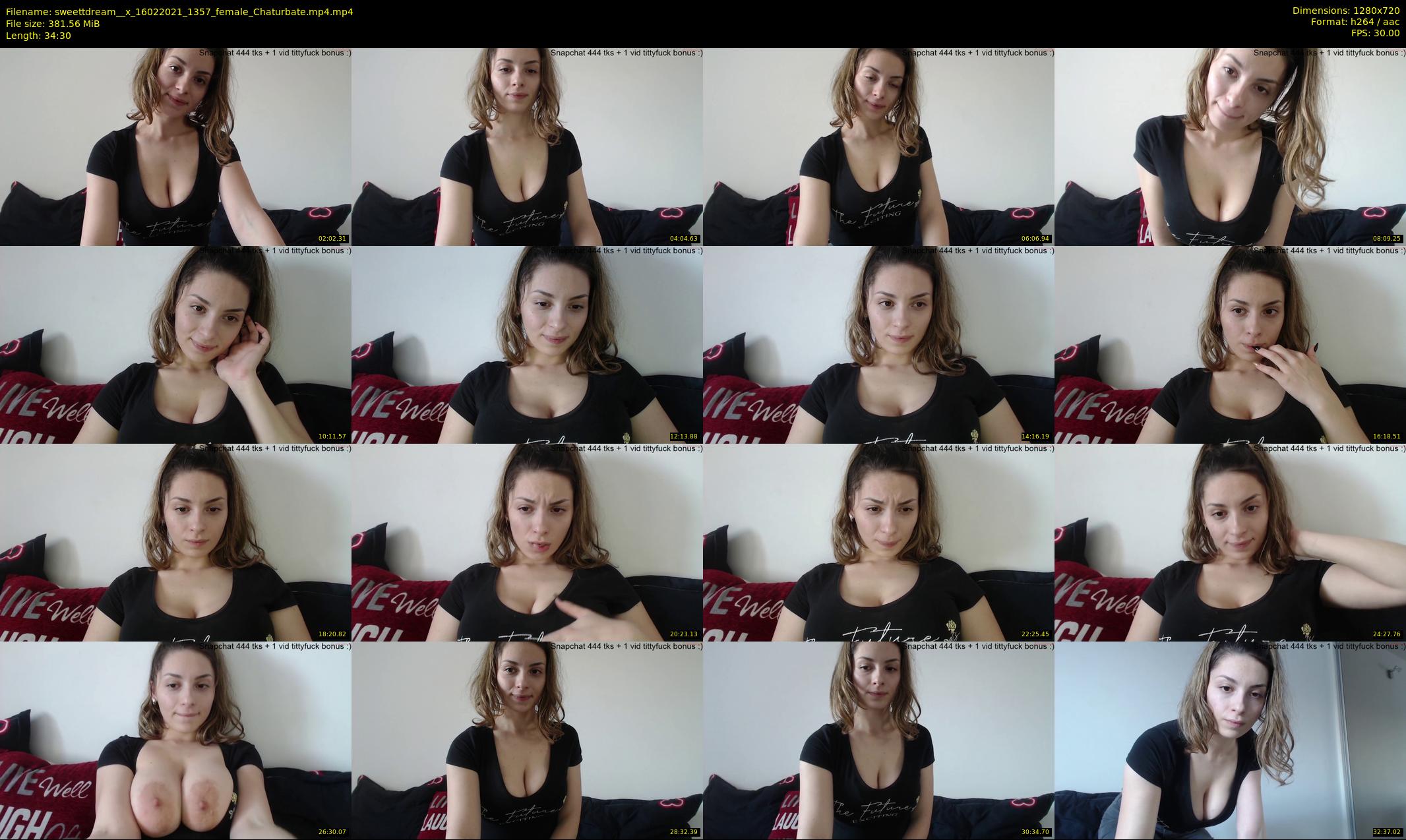 sweettdream__x — 35 minute Chaturbate female cam show recording, 720p, Feb 16, 2021