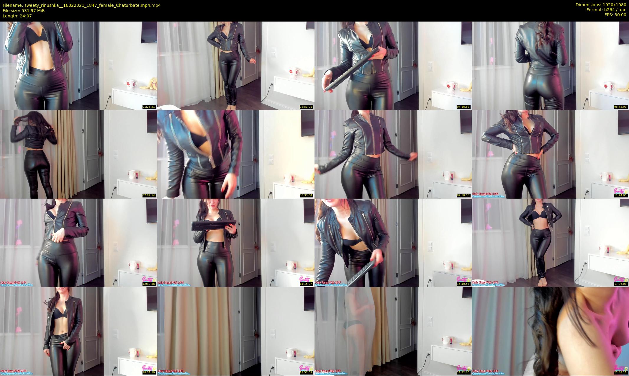 sweety_rinushka_ — 25 minute Chaturbate female cam show recording, 1080p, Feb 16, 2021