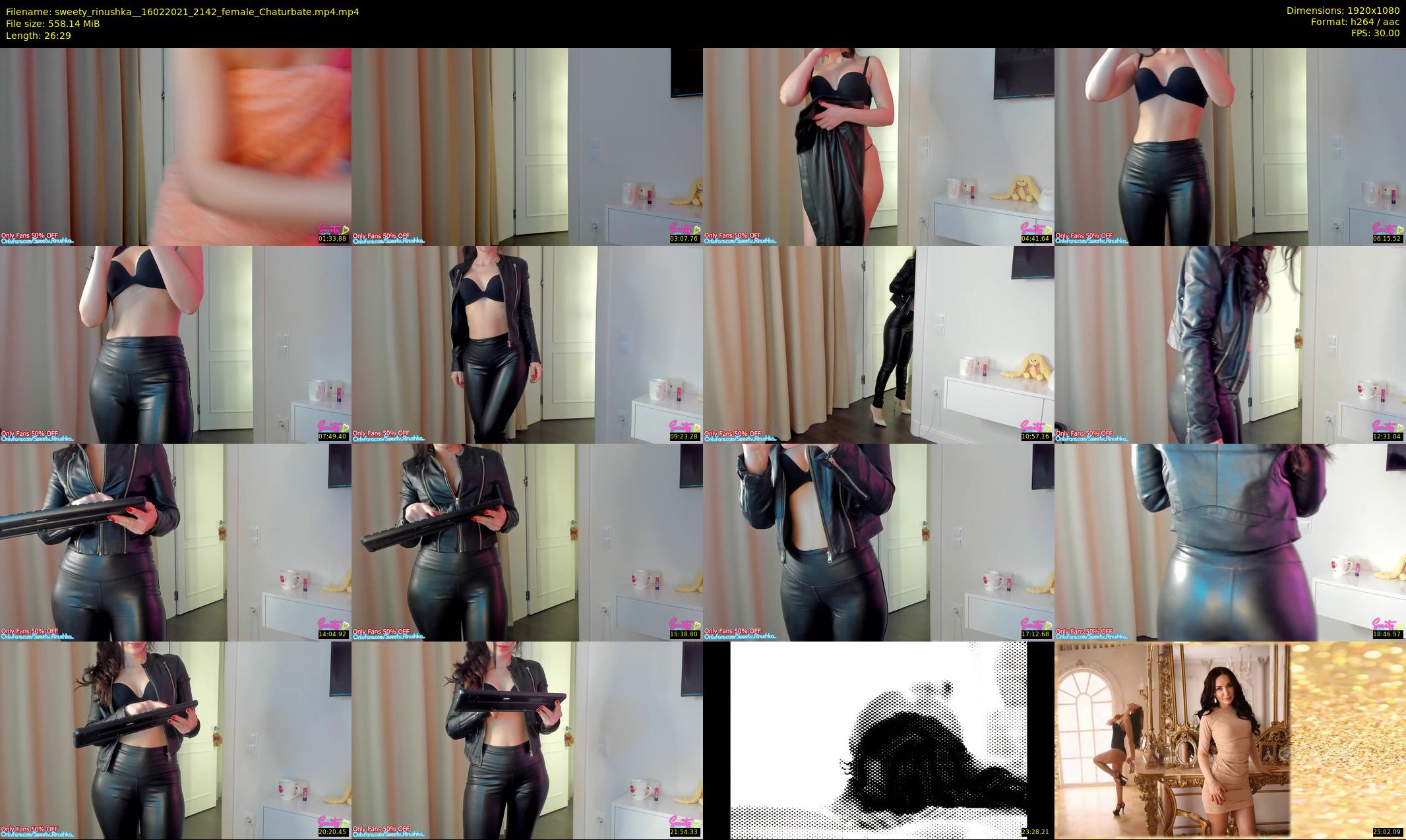 sweety_rinushka_ — 27 minute Chaturbate female cam show recording, 1080p, Feb 16, 2021