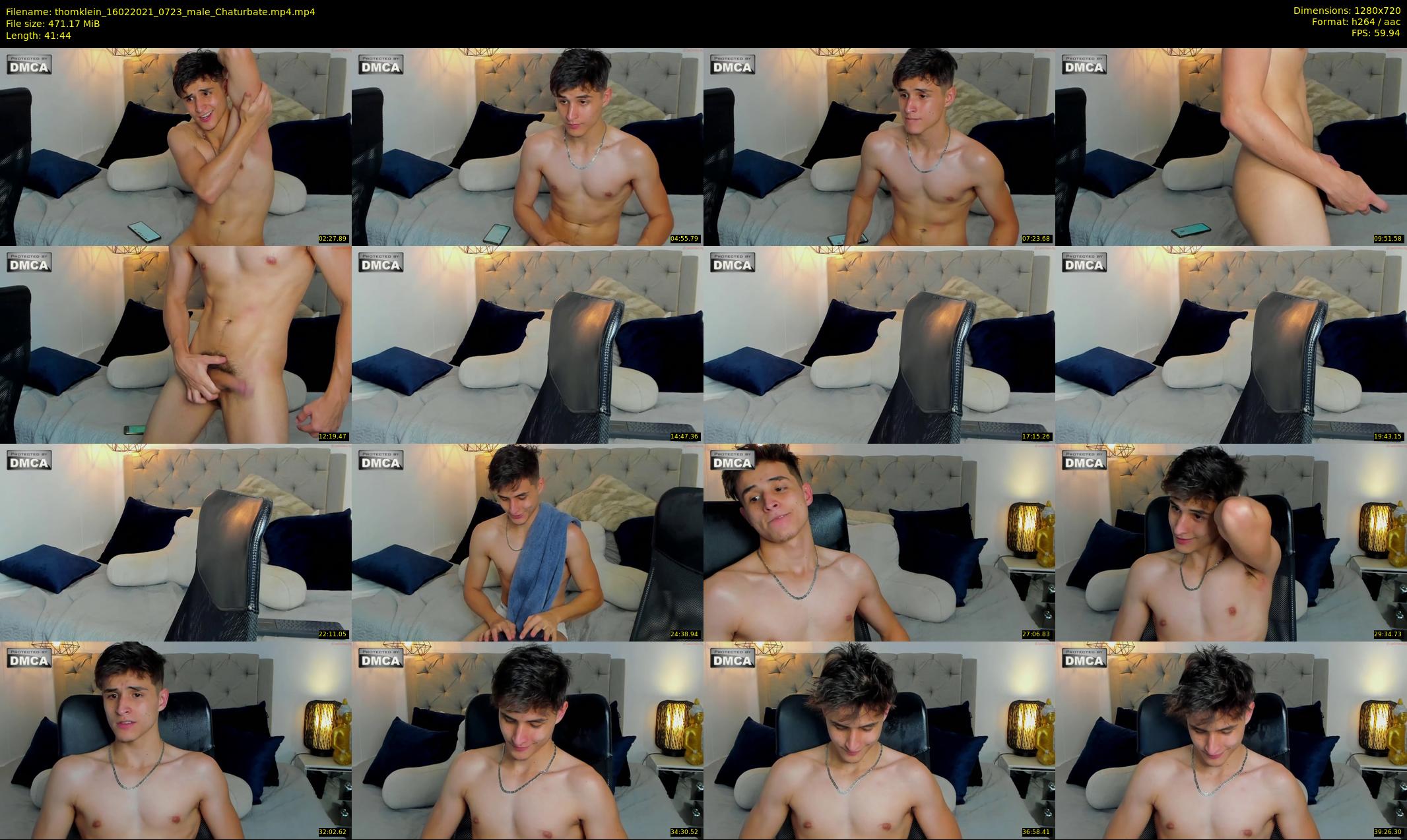 thomklein — 42 minute Chaturbate male cam show recording, 720p, Feb 16, 2021