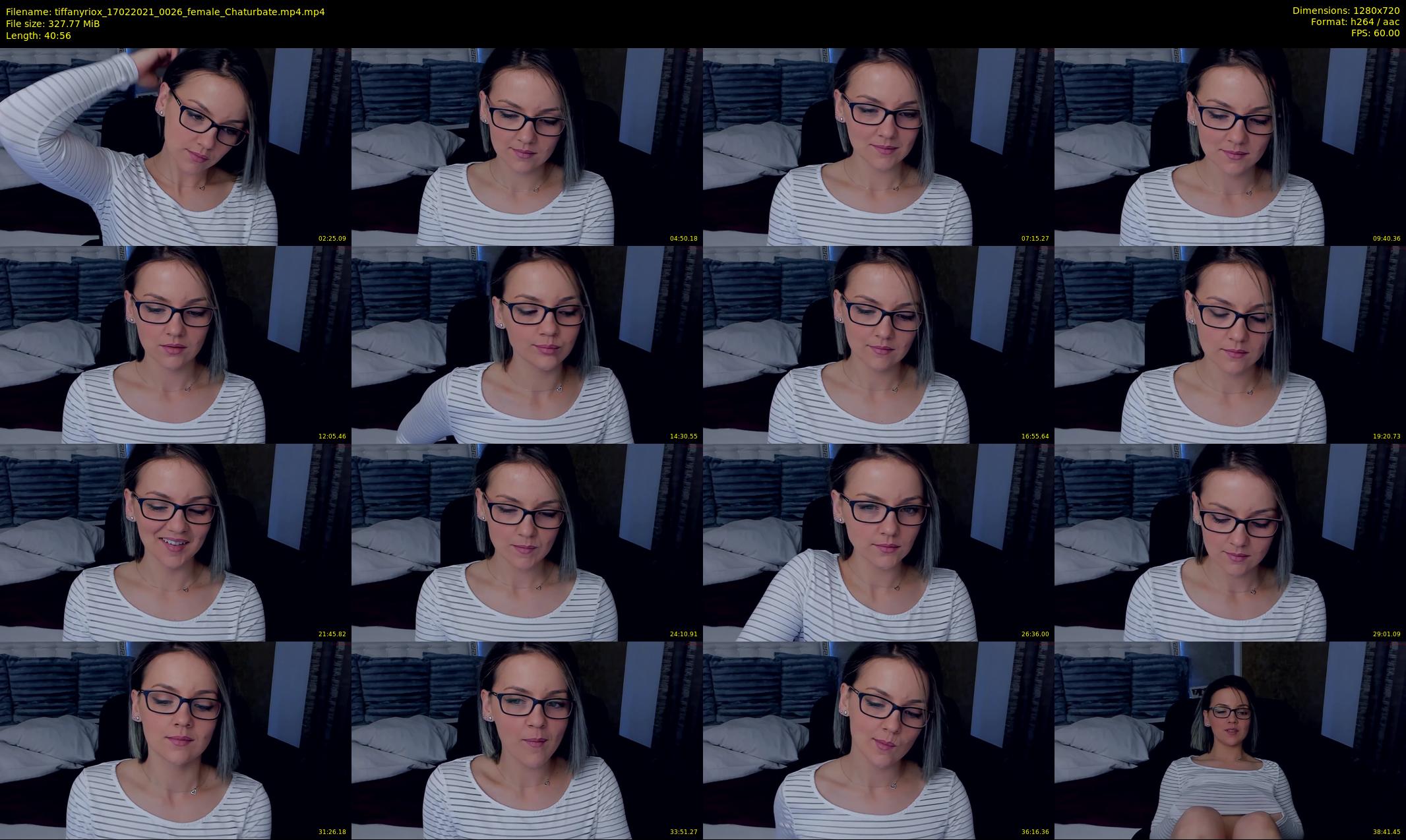 tiffanyriox — 41 minute Chaturbate female cam show recording, 720p, Feb 17, 2021
