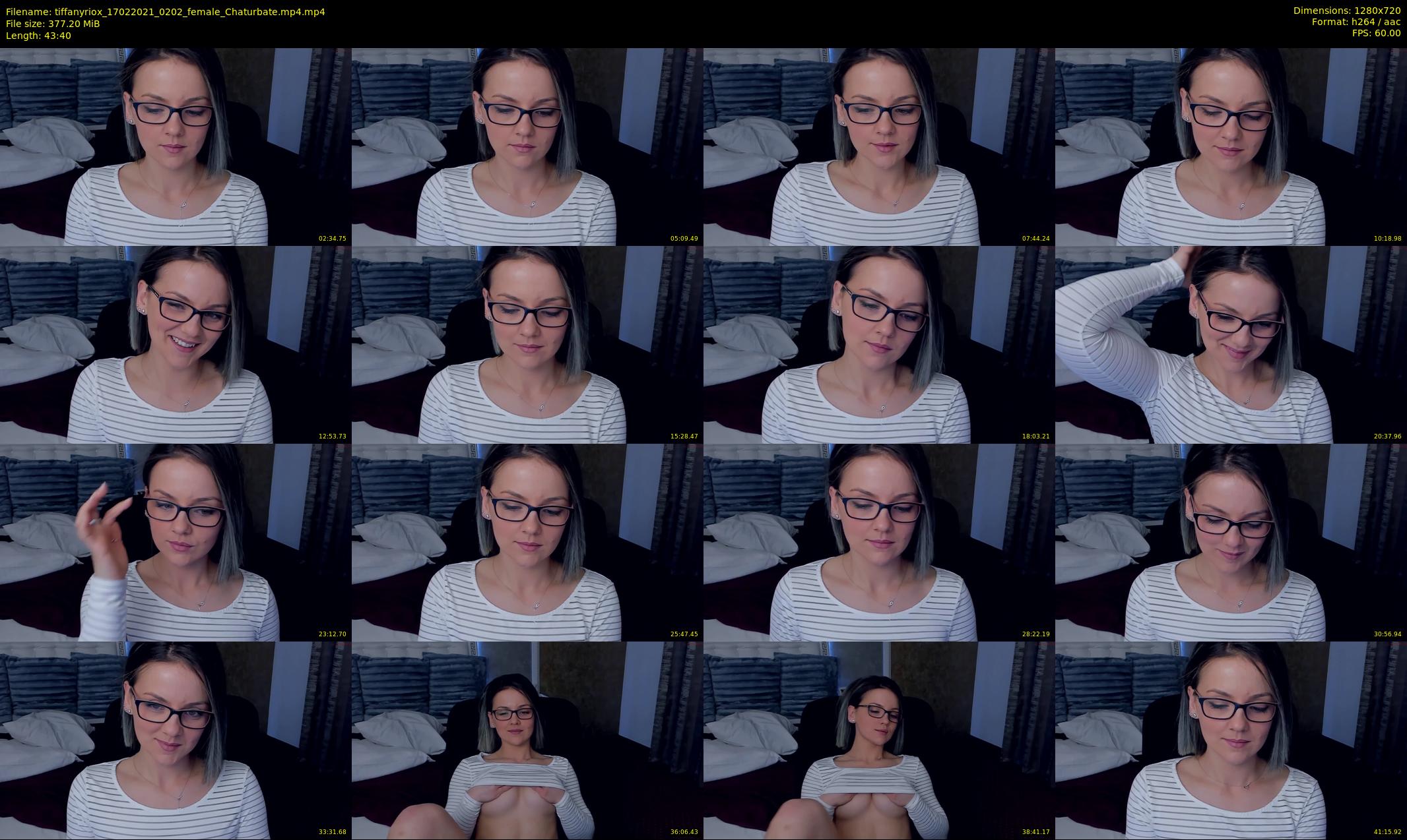 tiffanyriox — 44 minute Chaturbate female cam show recording, 720p, Feb 17, 2021
