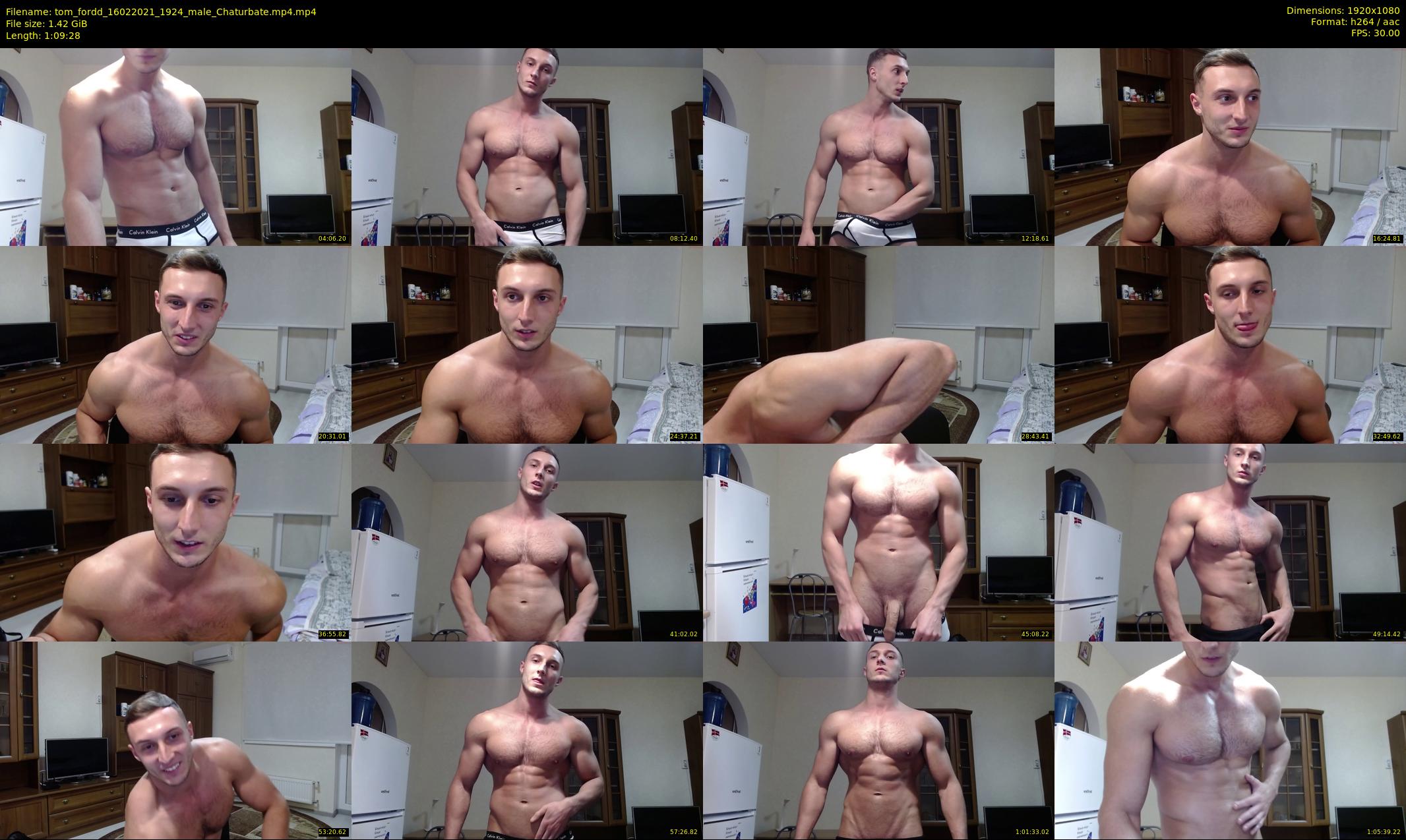 tom_fordd — 70 minute Chaturbate male cam show recording, 1080p, Feb 16, 2021