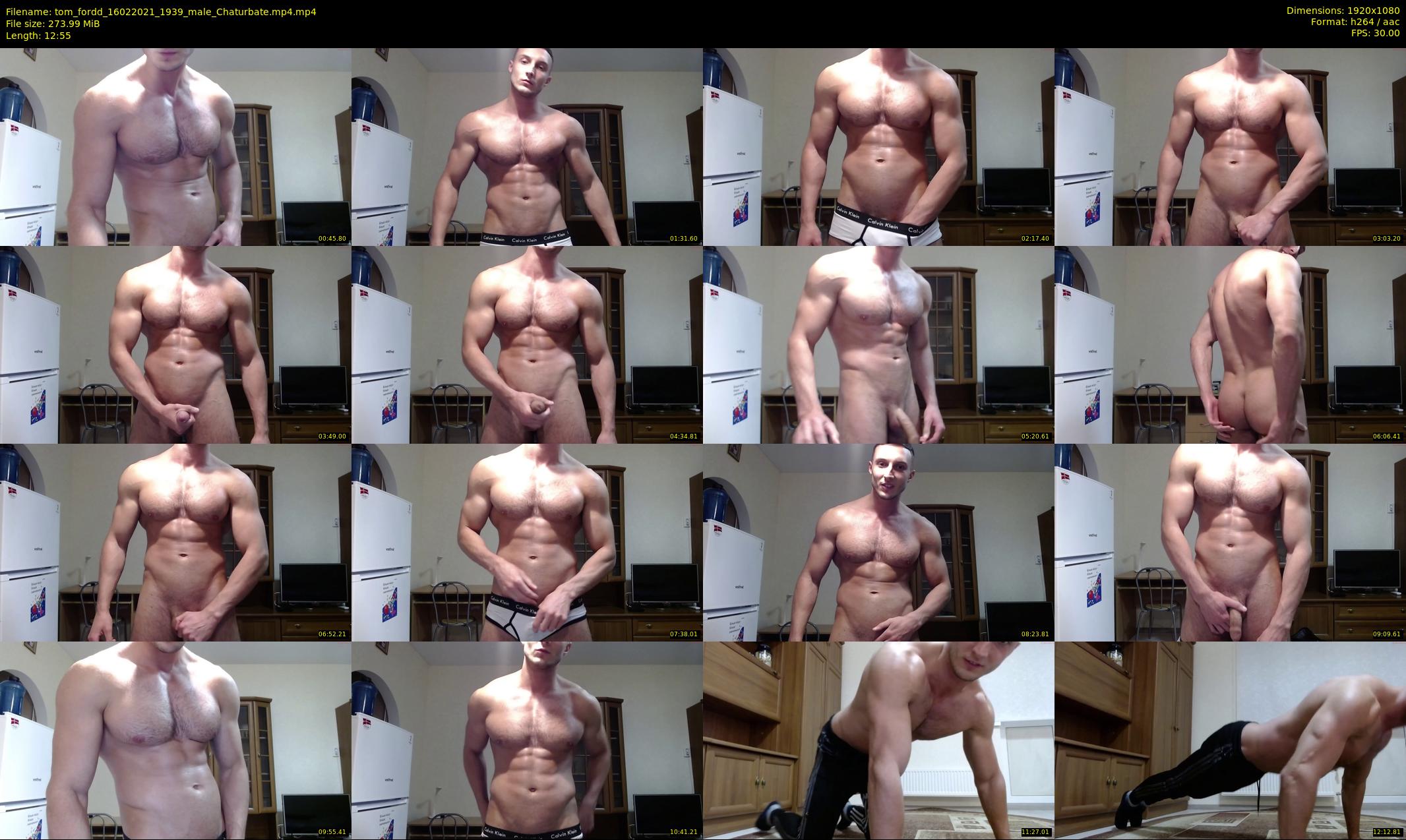 tom_fordd — 13 minute Chaturbate male cam show recording, 1080p, Feb 16, 2021
