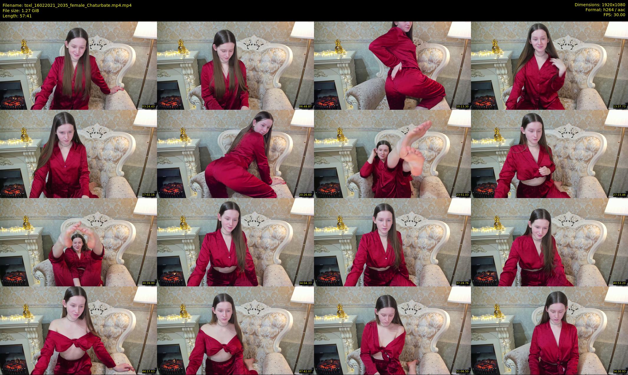toxl — 58 minute Chaturbate female cam show recording, 1080p, Feb 16, 2021