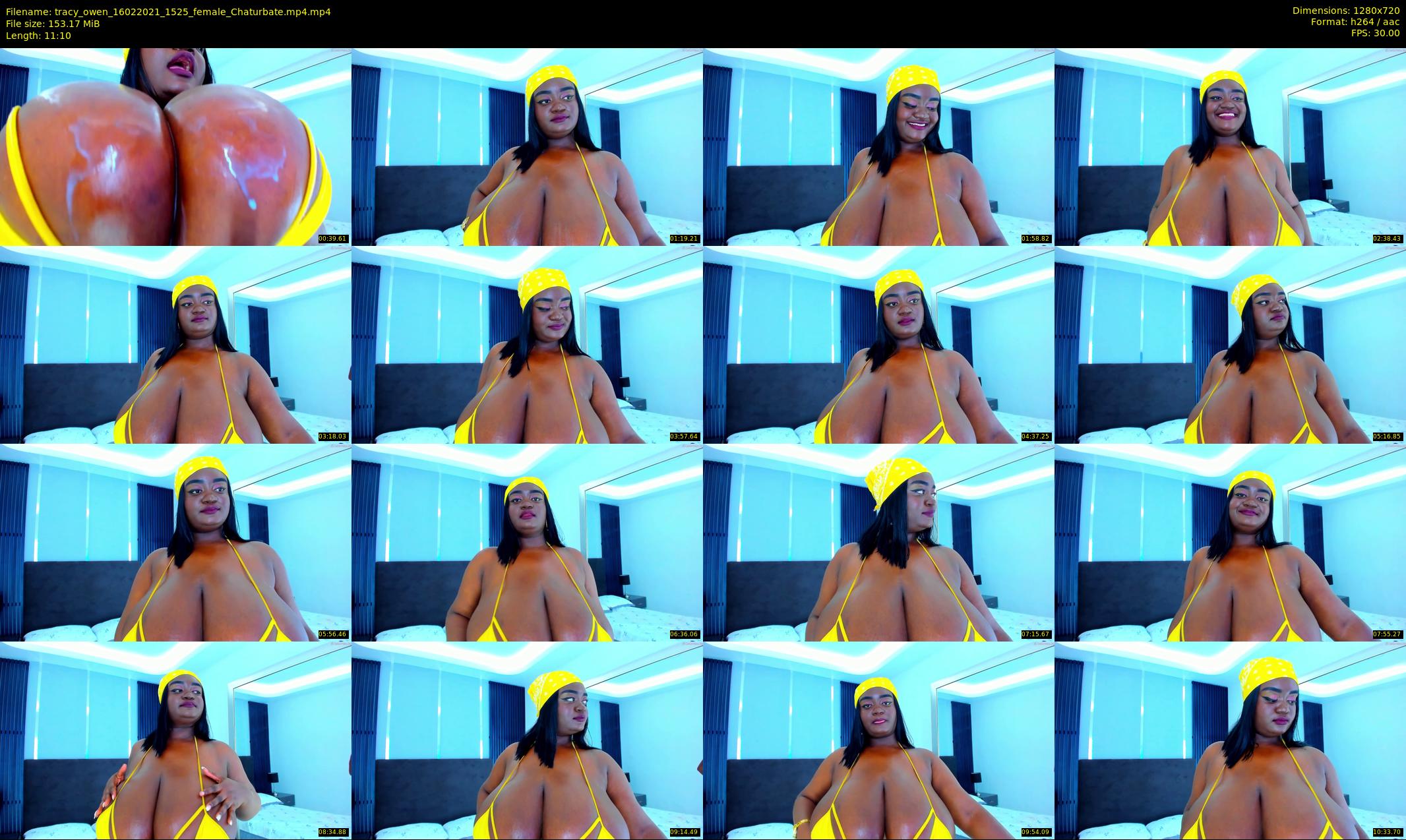 tracy_owen — 12 minute Chaturbate female cam show recording, 720p, Feb 16, 2021