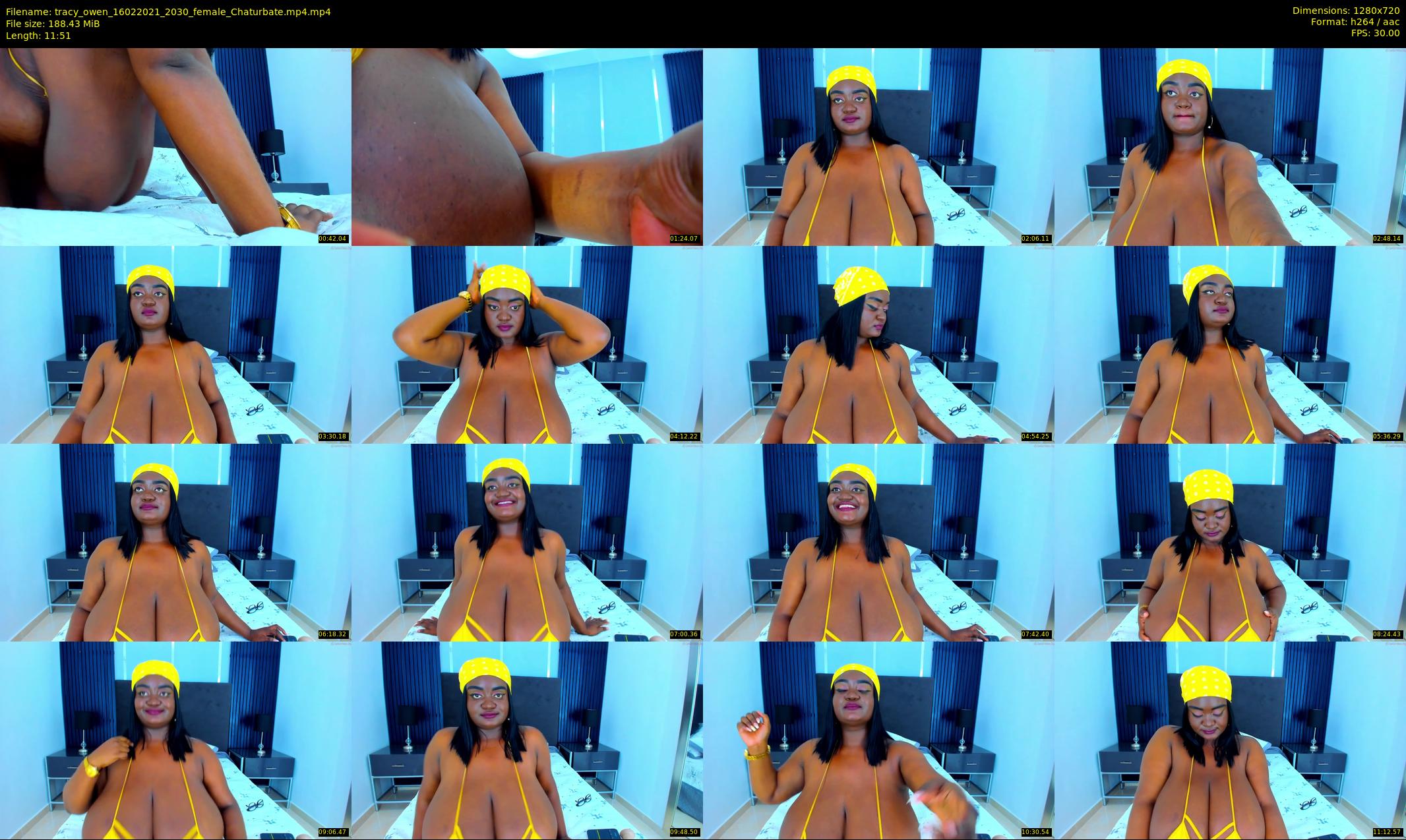 tracy_owen — 12 minute Chaturbate female cam show recording, 720p, Feb 16, 2021