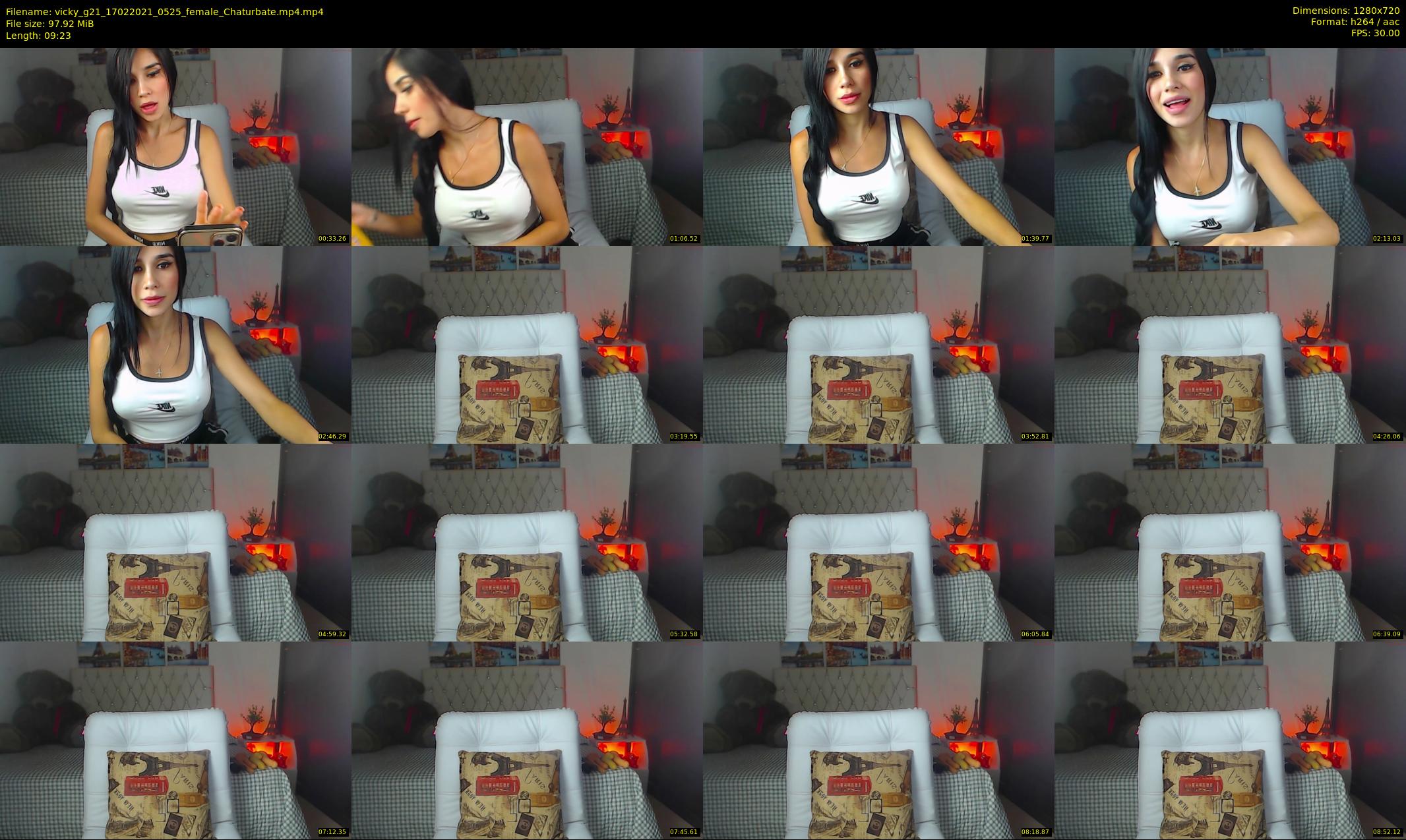 vicky_g21 — 10 minute Chaturbate female cam show recording, 720p, Feb 17, 2021