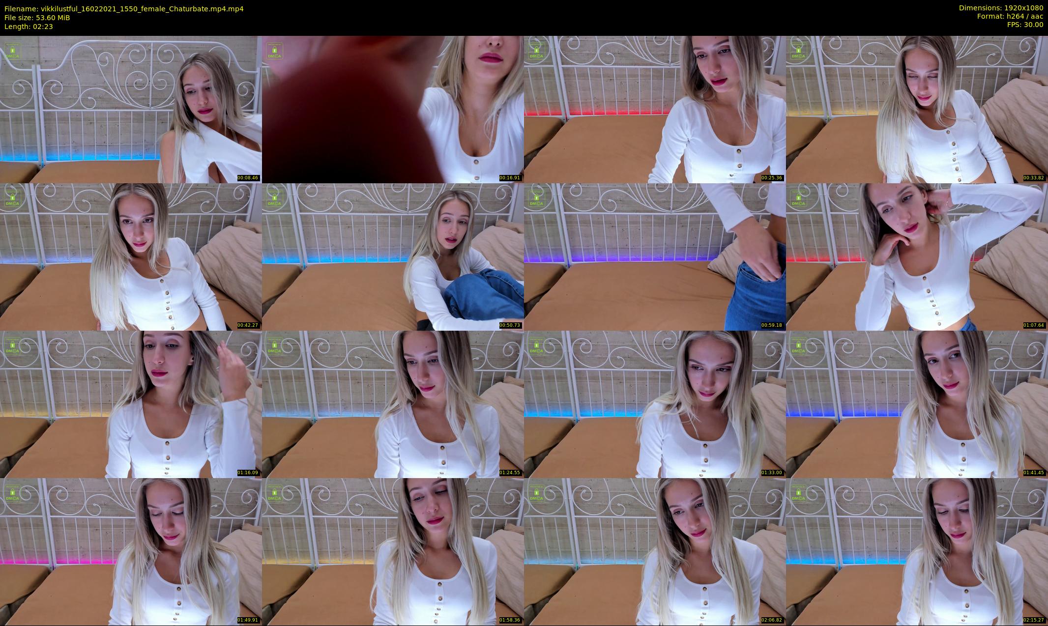 vikkilustful — 3 minute Chaturbate female cam show recording, 1080p, Feb 16, 2021