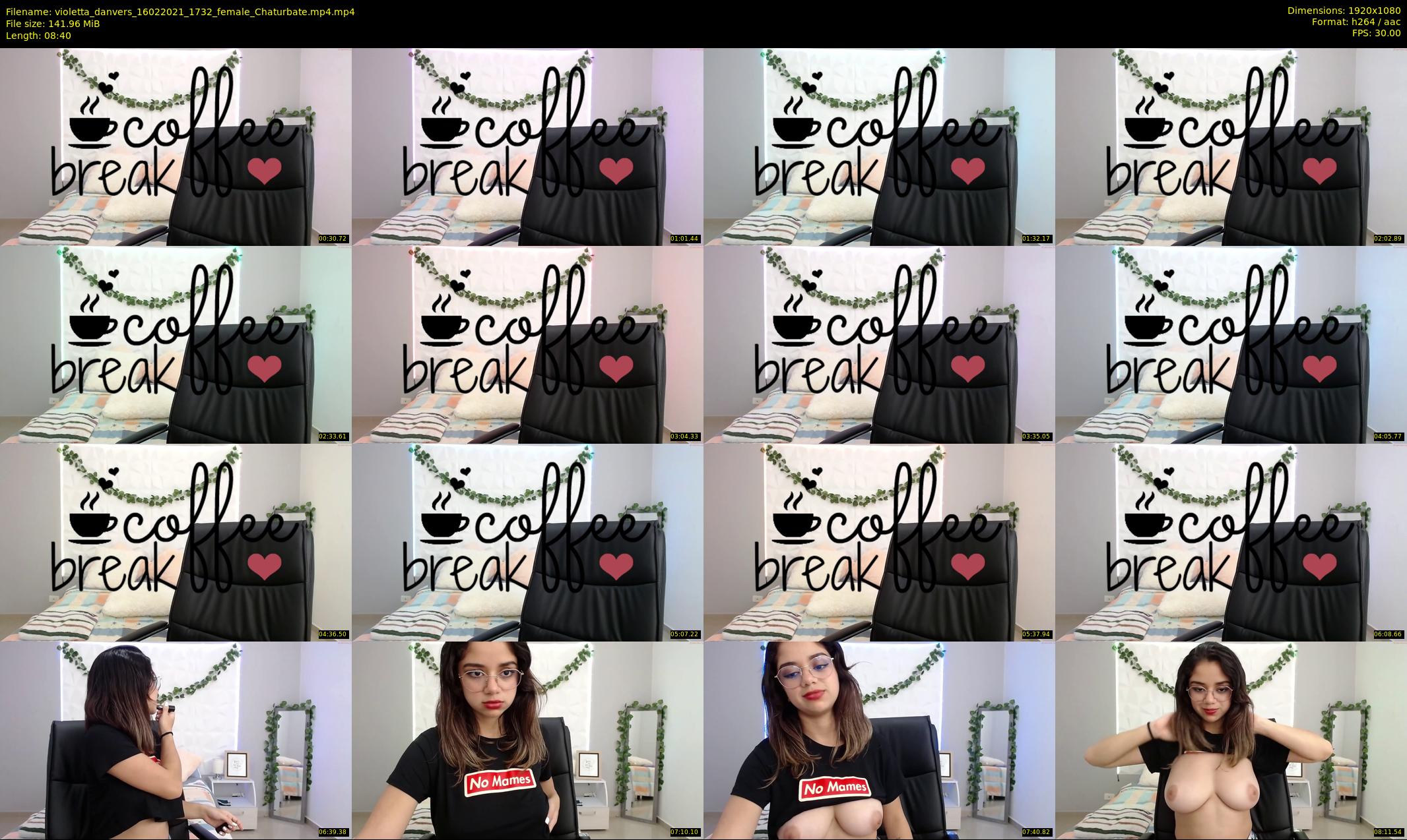 violetta_danvers — 9 minute Chaturbate female cam show recording, 1080p, Feb 16, 2021