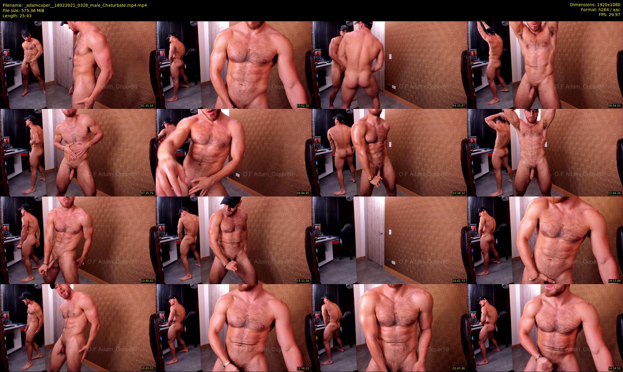 _adamcoper_ — 26 minute Chaturbate male cam show recording, 1080p, Feb 18, 2021
