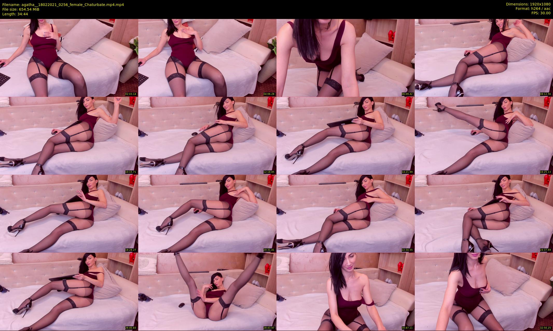 agatha_ — 35 minute Chaturbate female cam show recording, 1080p, Feb 18, 2021