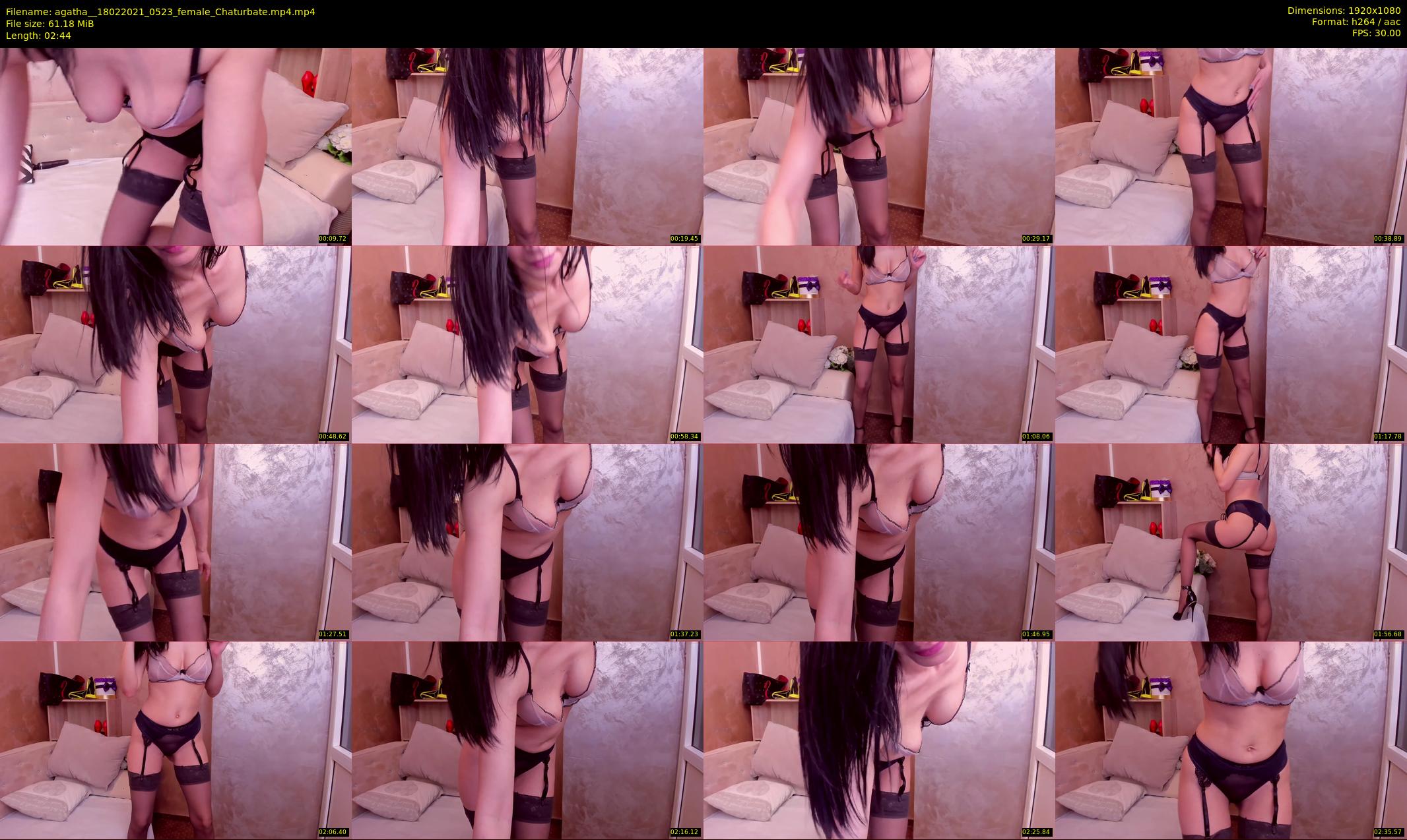 agatha_ — 3 minute Chaturbate female cam show recording, 1080p, Feb 18, 2021