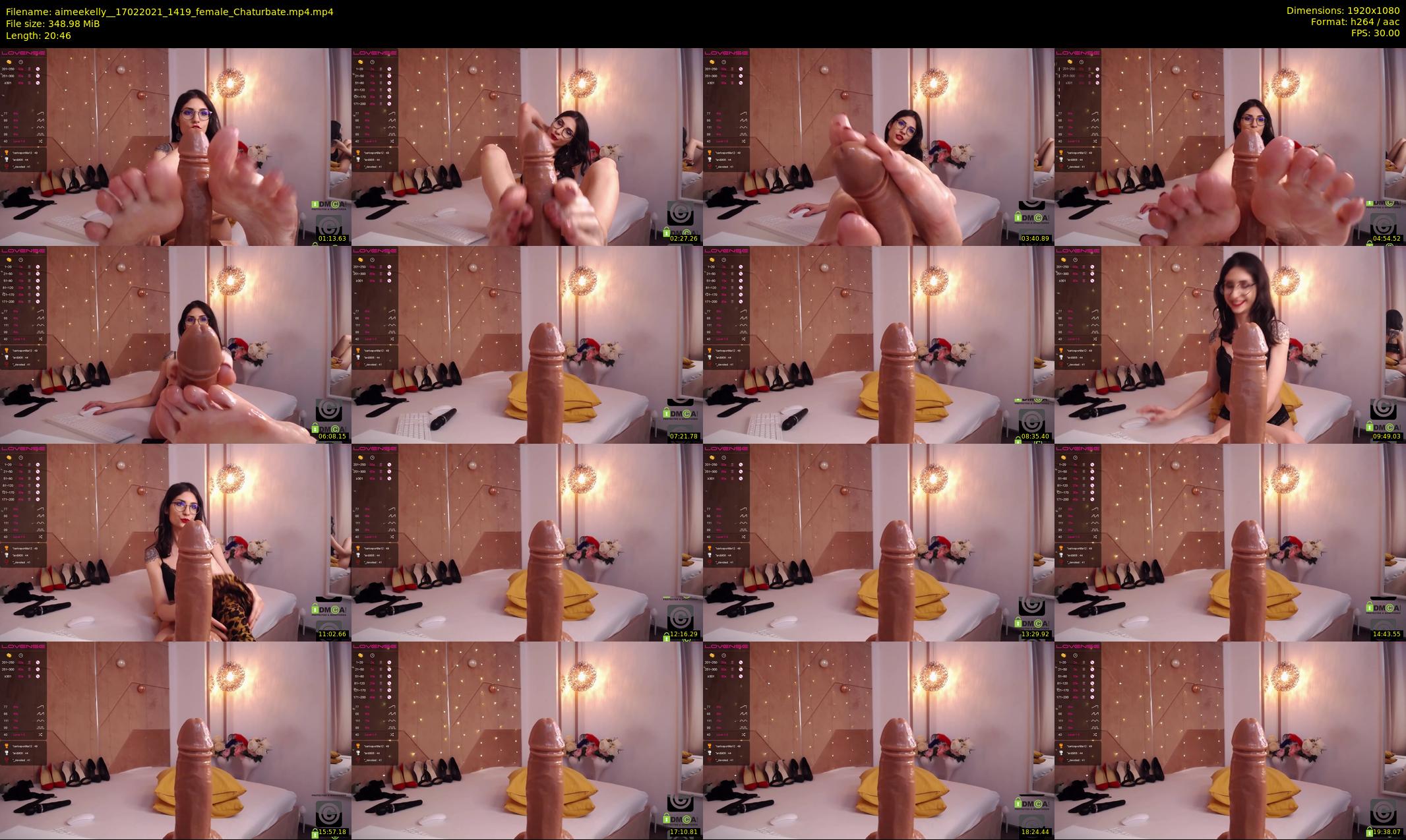 aimeekelly_ — 21 minute Chaturbate female cam show recording, 1080p, Feb 17, 2021