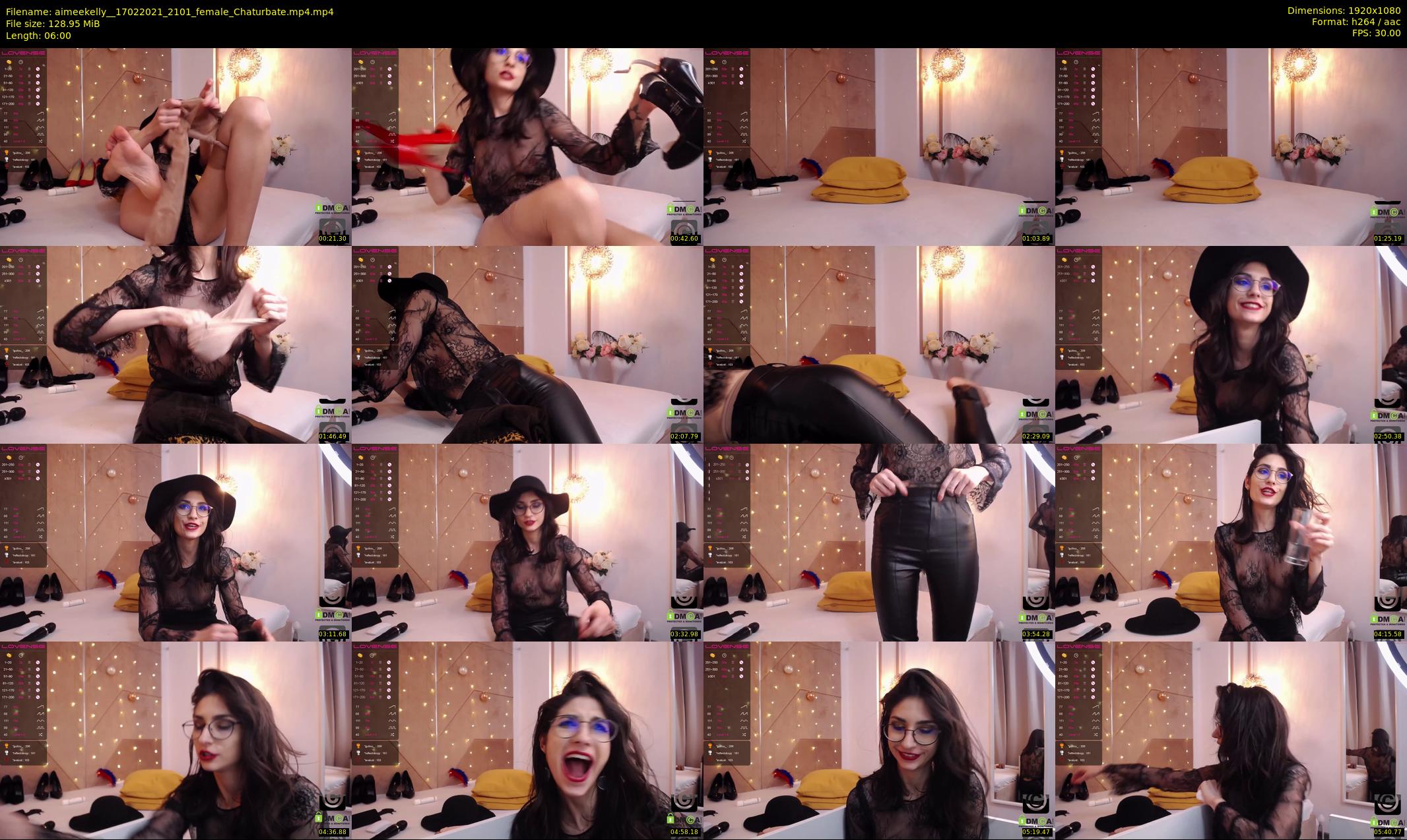 aimeekelly_ — 6 minute Chaturbate female cam show recording, 1080p, Feb 17, 2021