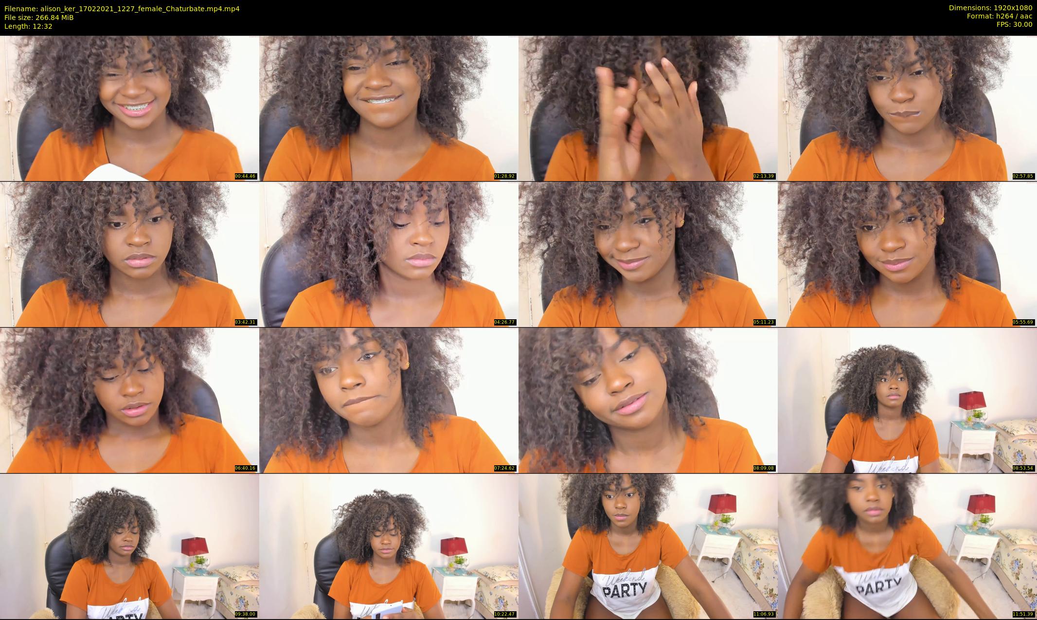 alison_ker — 13 minute Chaturbate female cam show recording, 1080p, Feb 17, 2021