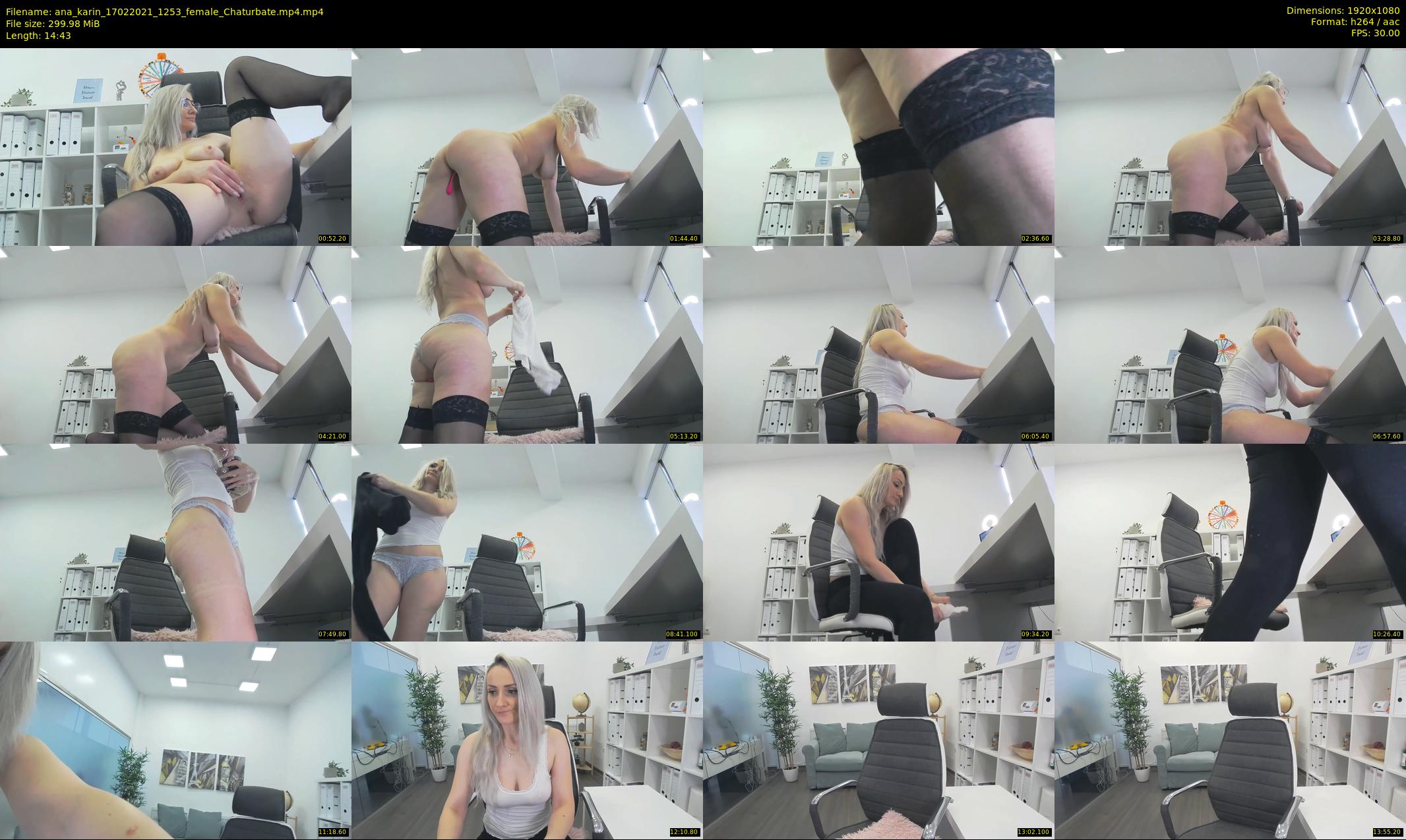 ana_karin — 15 minute Chaturbate female cam show recording, 1080p, Feb 17, 2021