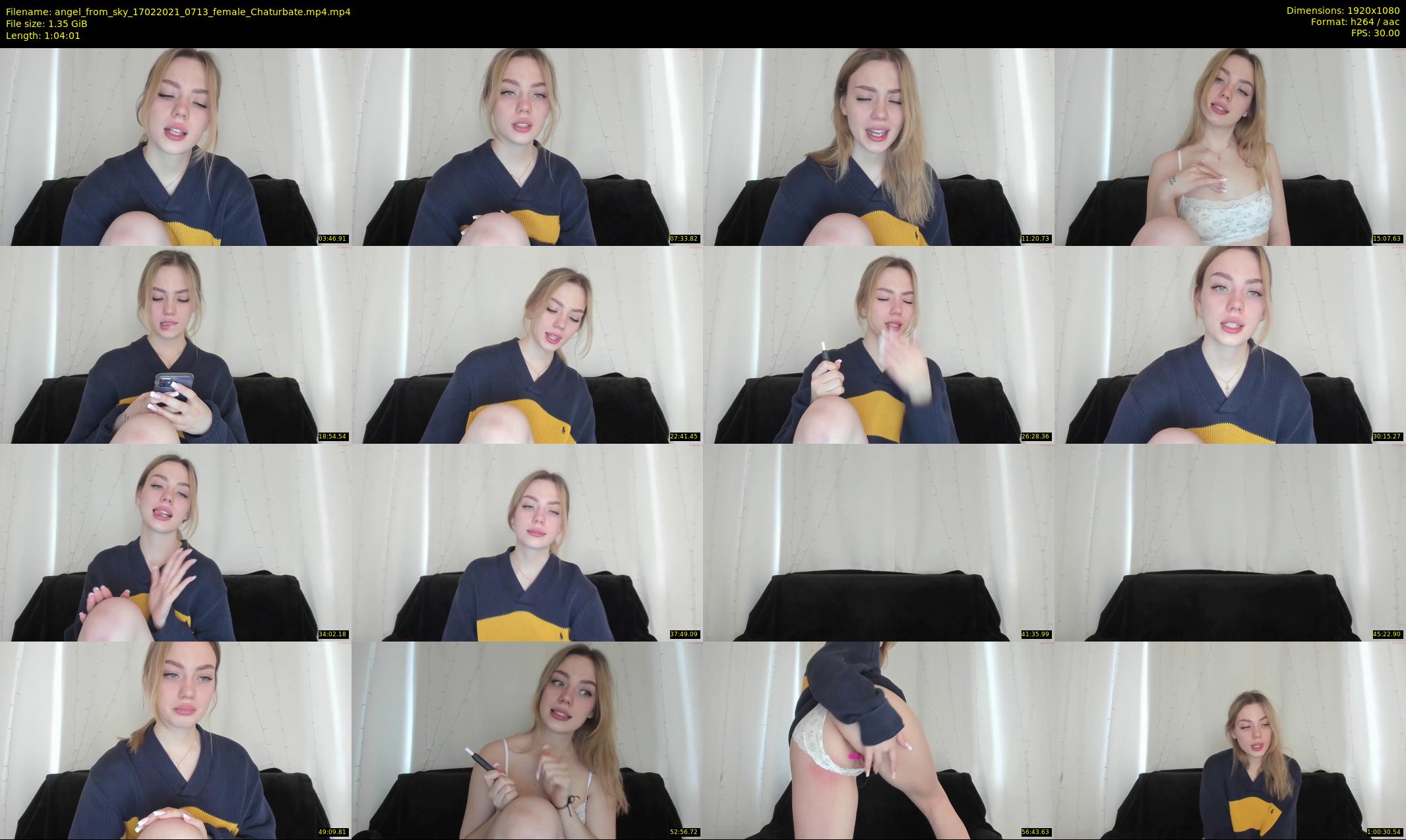 angel_from_sky — 65 minute Chaturbate female cam show recording, 1080p, Feb 17, 2021