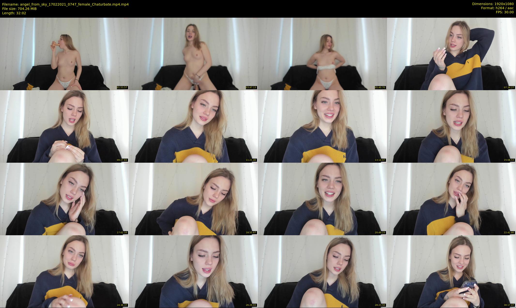 angel_from_sky — 33 minute Chaturbate female cam show recording, 1080p, Feb 17, 2021
