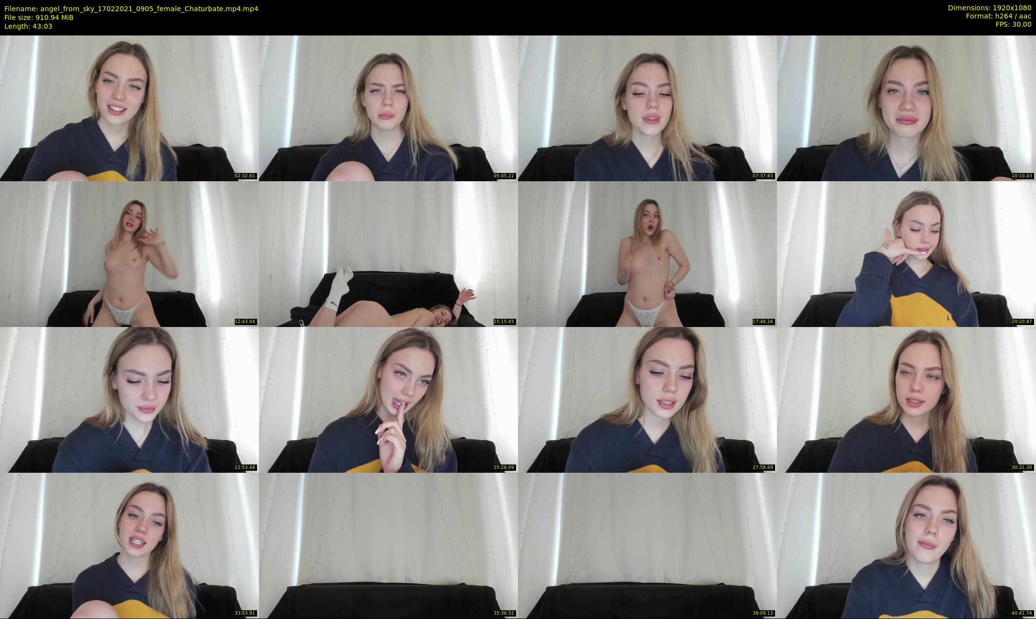 angel_from_sky — 44 minute Chaturbate female cam show recording, 1080p, Feb 17, 2021