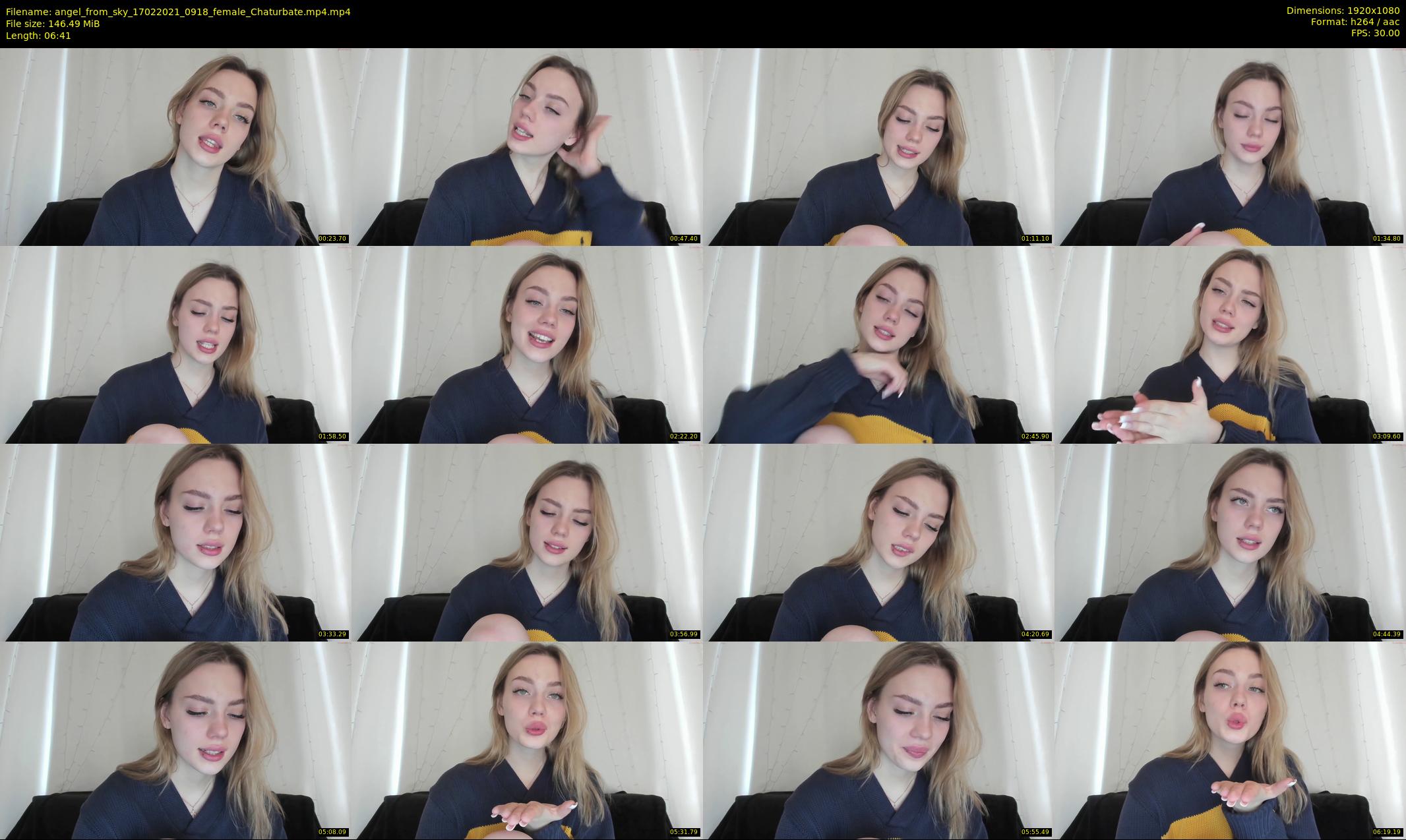angel_from_sky — 7 minute Chaturbate female cam show recording, 1080p, Feb 17, 2021