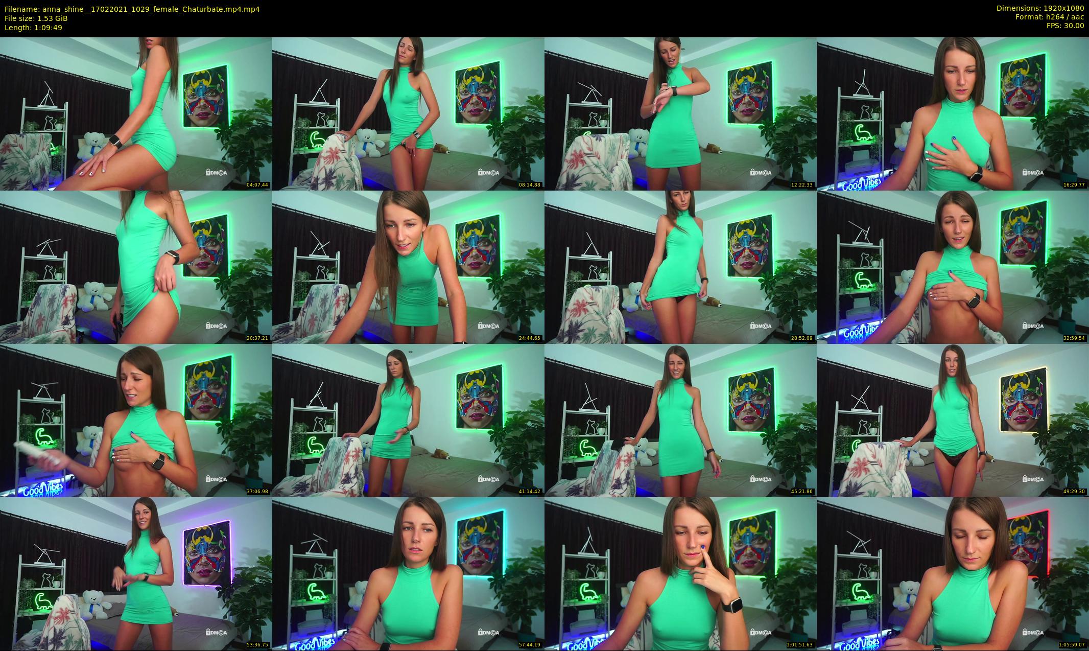 anna_shine_ — 70 minute Chaturbate female cam show recording, 1080p, Feb 17, 2021