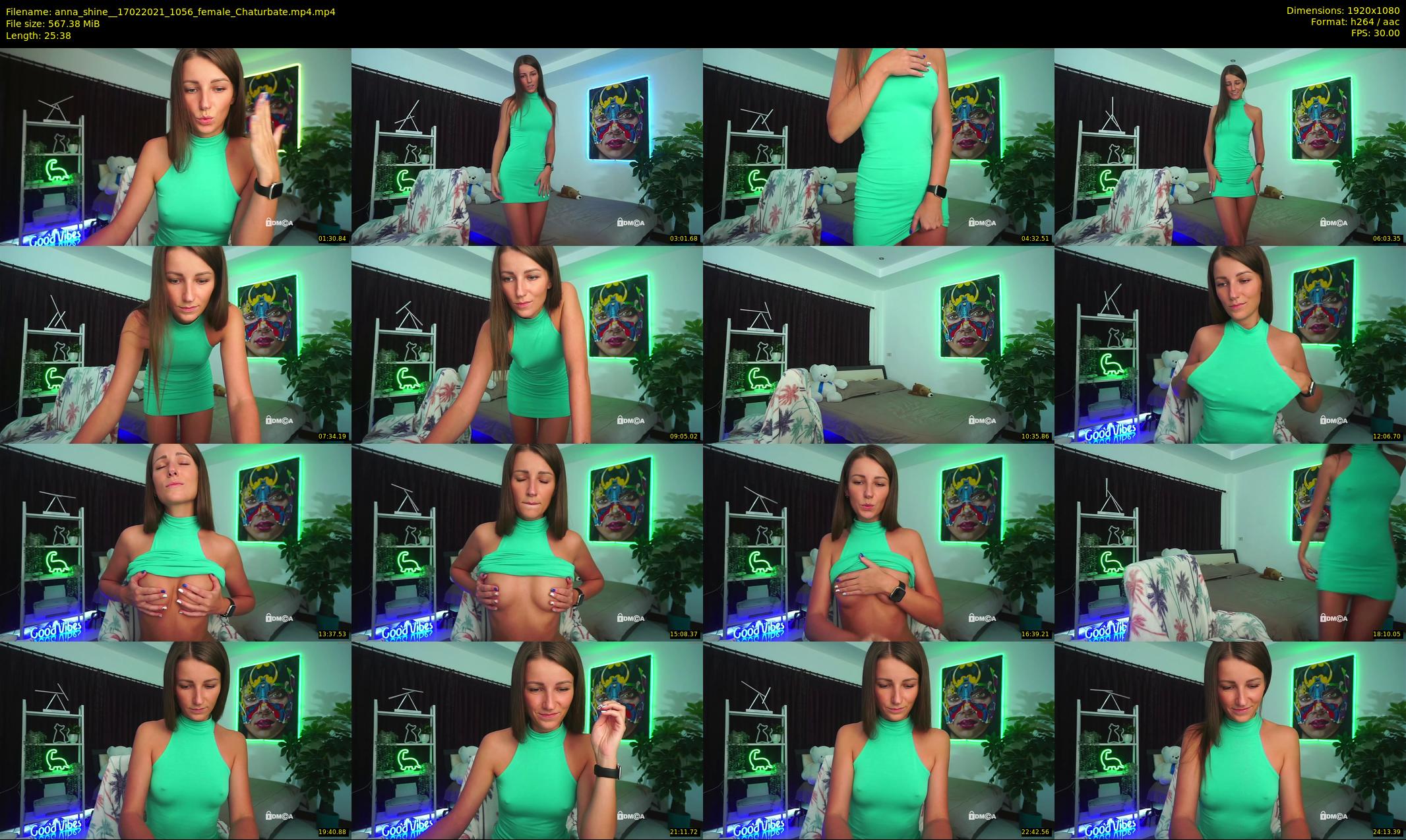 anna_shine_ — 26 minute Chaturbate female cam show recording, 1080p, Feb 17, 2021
