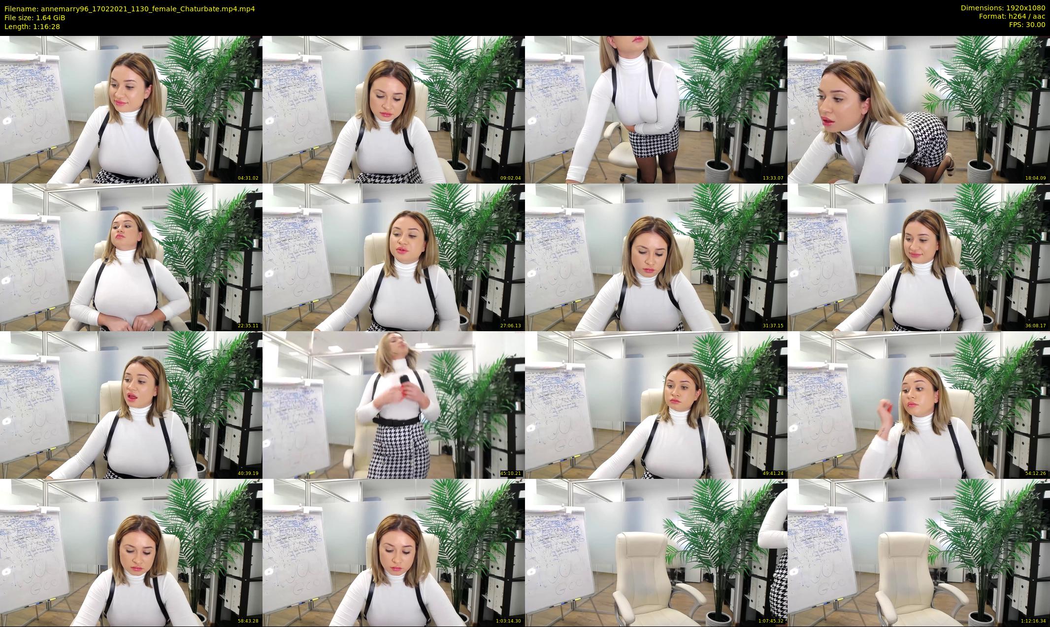 annemarry96 — 77 minute Chaturbate female cam show recording, 1080p, Feb 17, 2021
