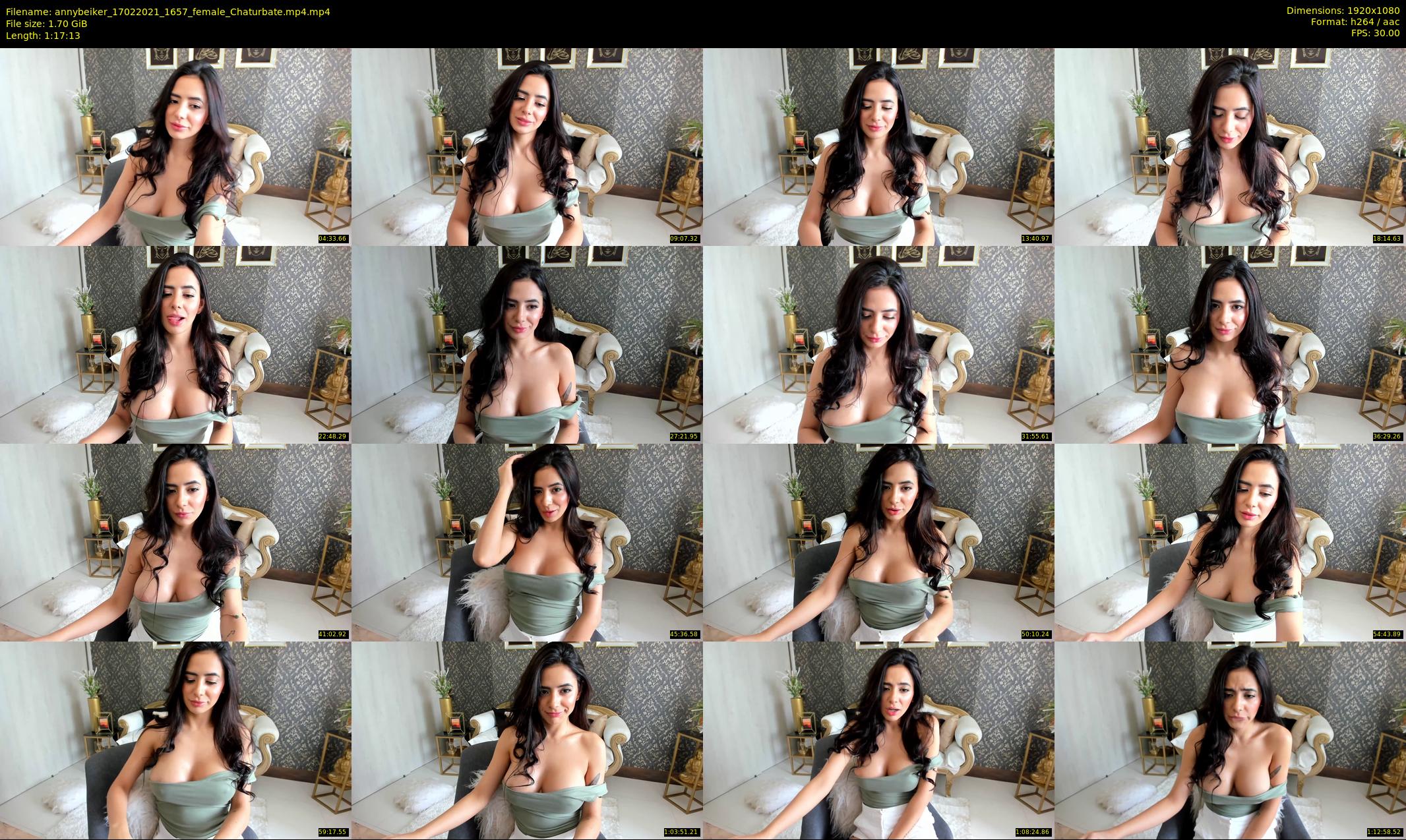 annybeiker — 78 minute Chaturbate female cam show recording, 1080p, Feb 17, 2021