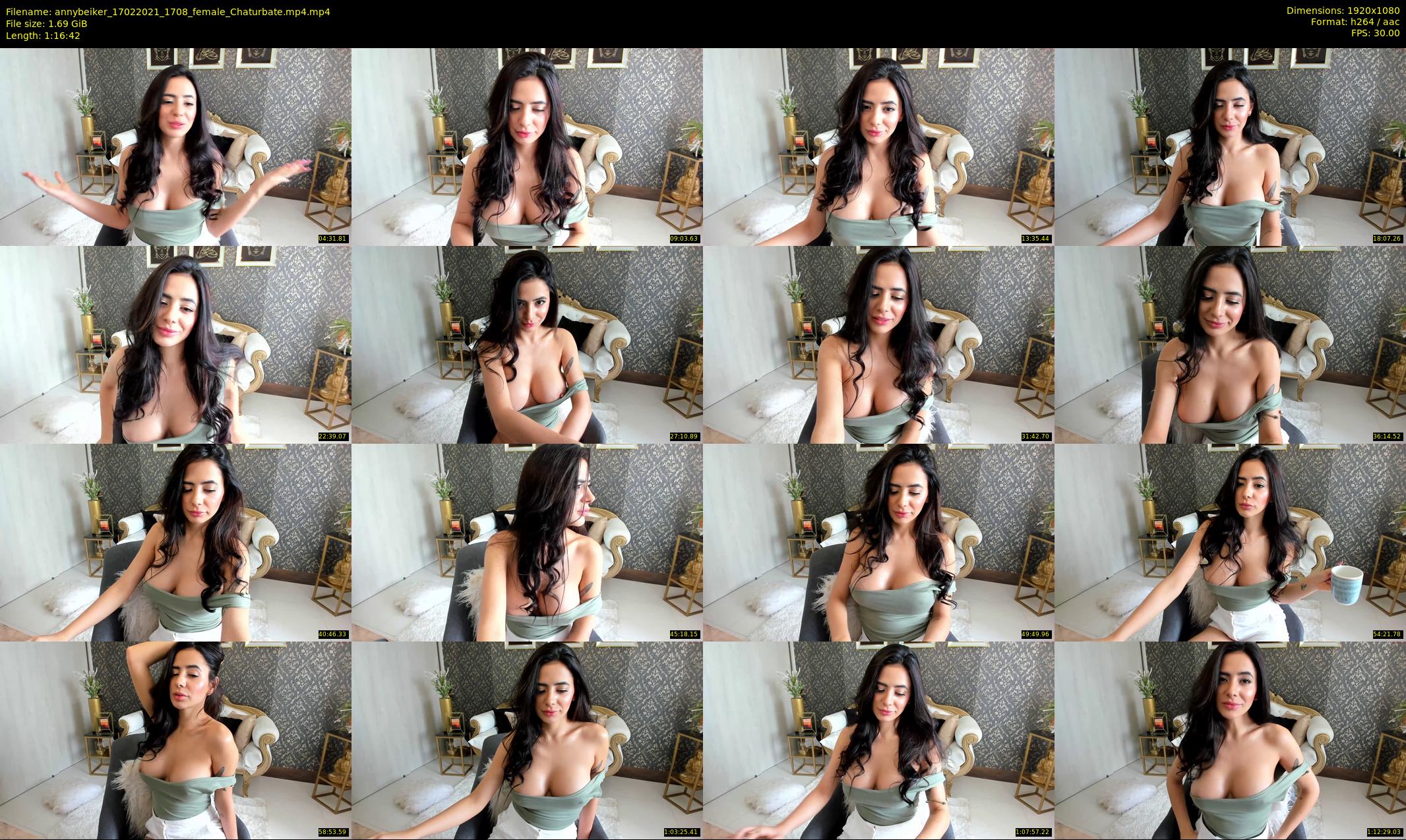 annybeiker — 77 minute Chaturbate female cam show recording, 1080p, Feb 17, 2021