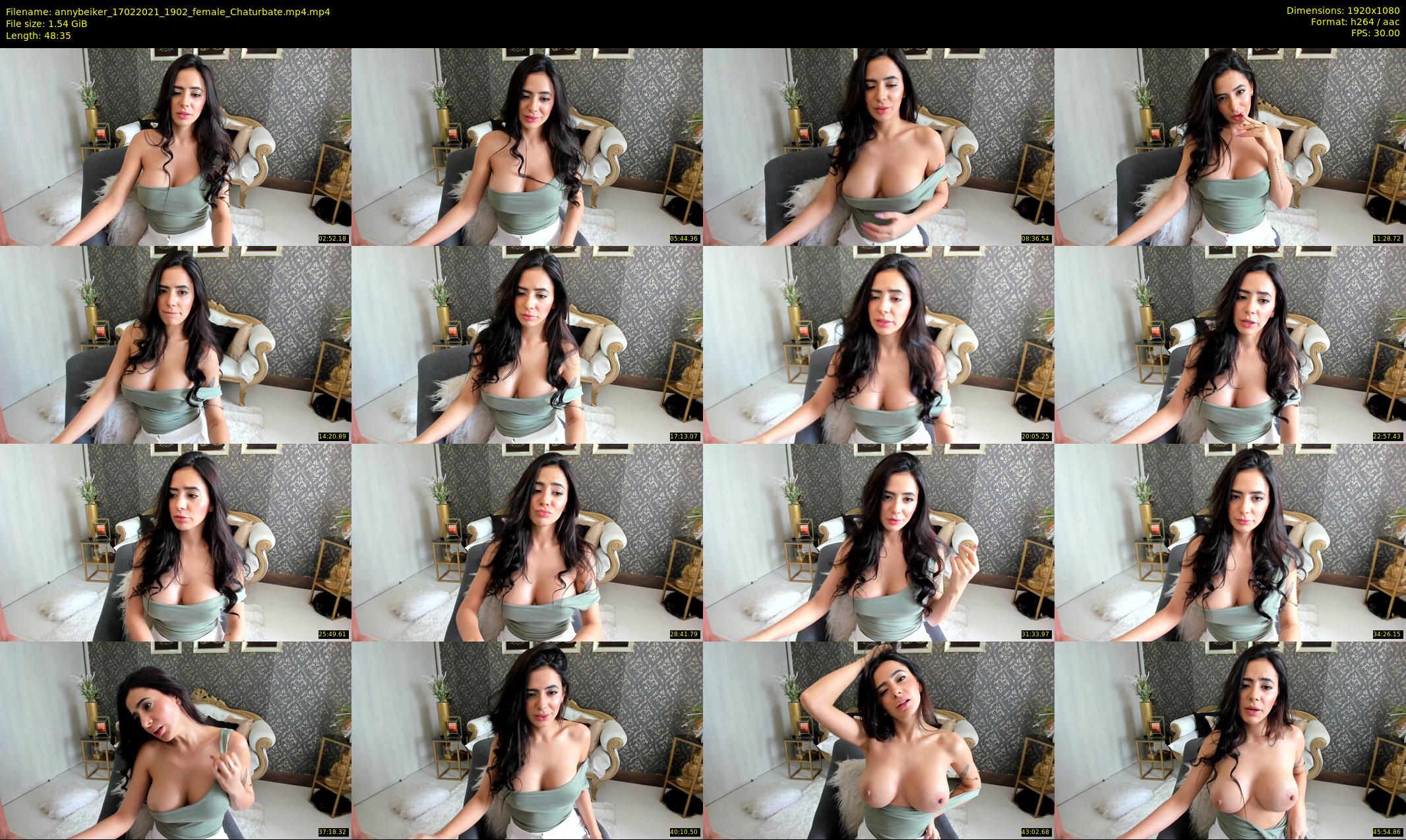 annybeiker — 49 minute Chaturbate female cam show recording, 1080p, Feb 17, 2021