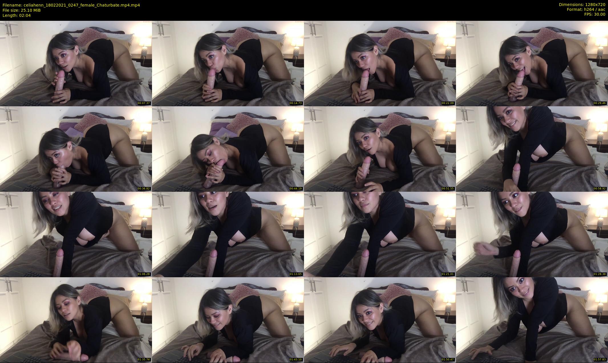 celiahenn — 3 minute Chaturbate female cam show recording, 720p, Feb 18, 2021