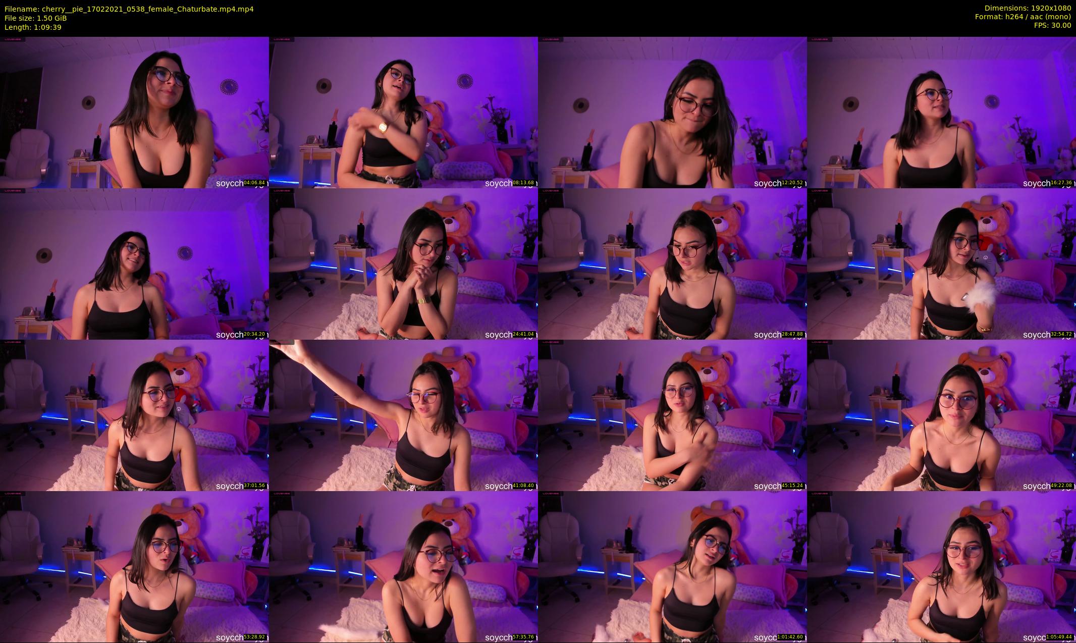 cherry__pie — 70 minute Chaturbate female cam show recording, 1080p, Feb 17, 2021