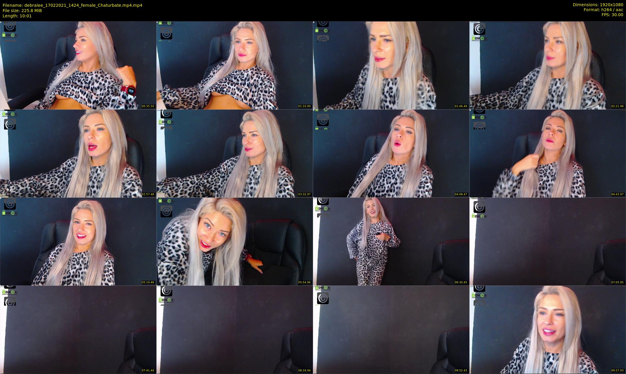 debralee — 11 minute Chaturbate female cam show recording, 1080p, Feb 17, 2021