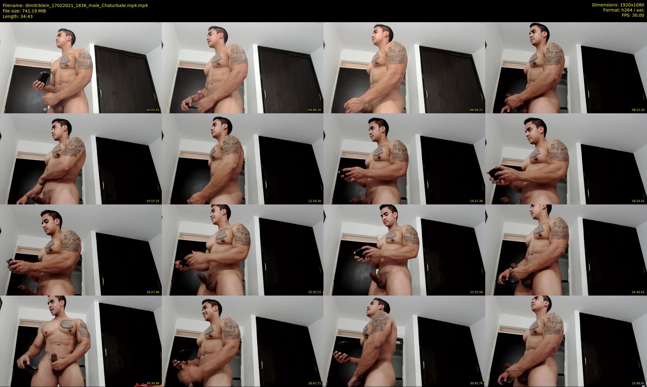 dimitriklein — 35 minute Chaturbate male cam show recording, 1080p, Feb 17, 2021