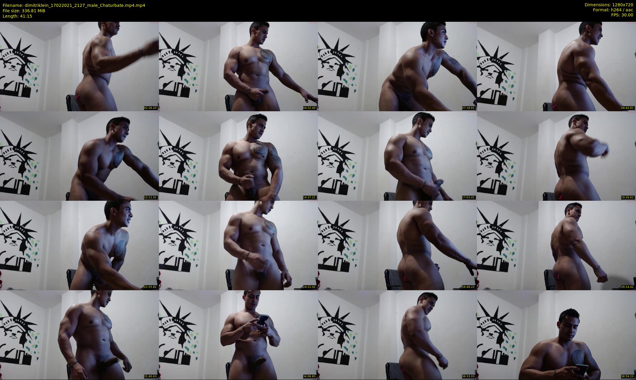 dimitriklein — 42 minute Chaturbate male cam show recording, 720p, Feb 17, 2021