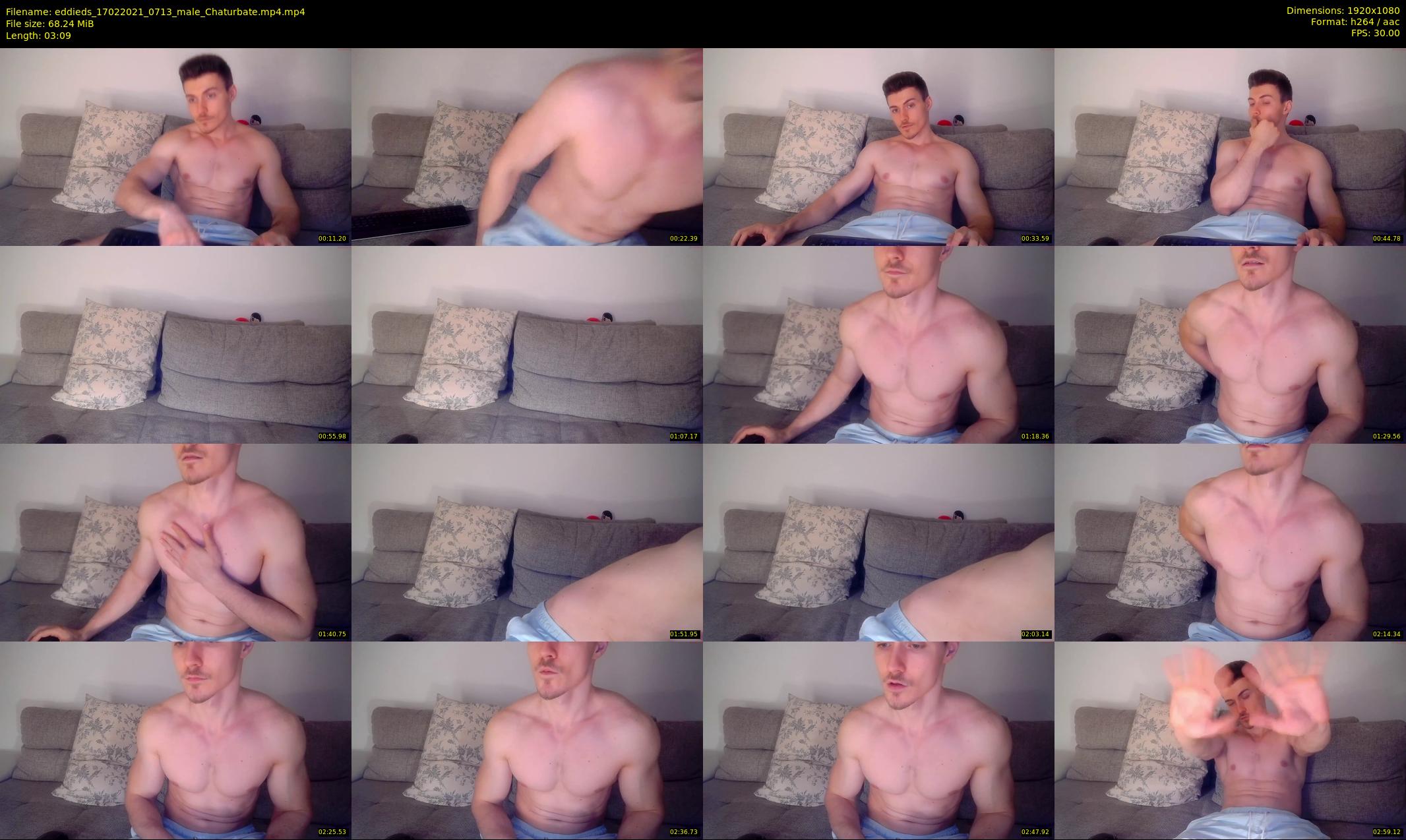 eddieds — 4 minute Chaturbate male cam show recording, 1080p, Feb 17, 2021