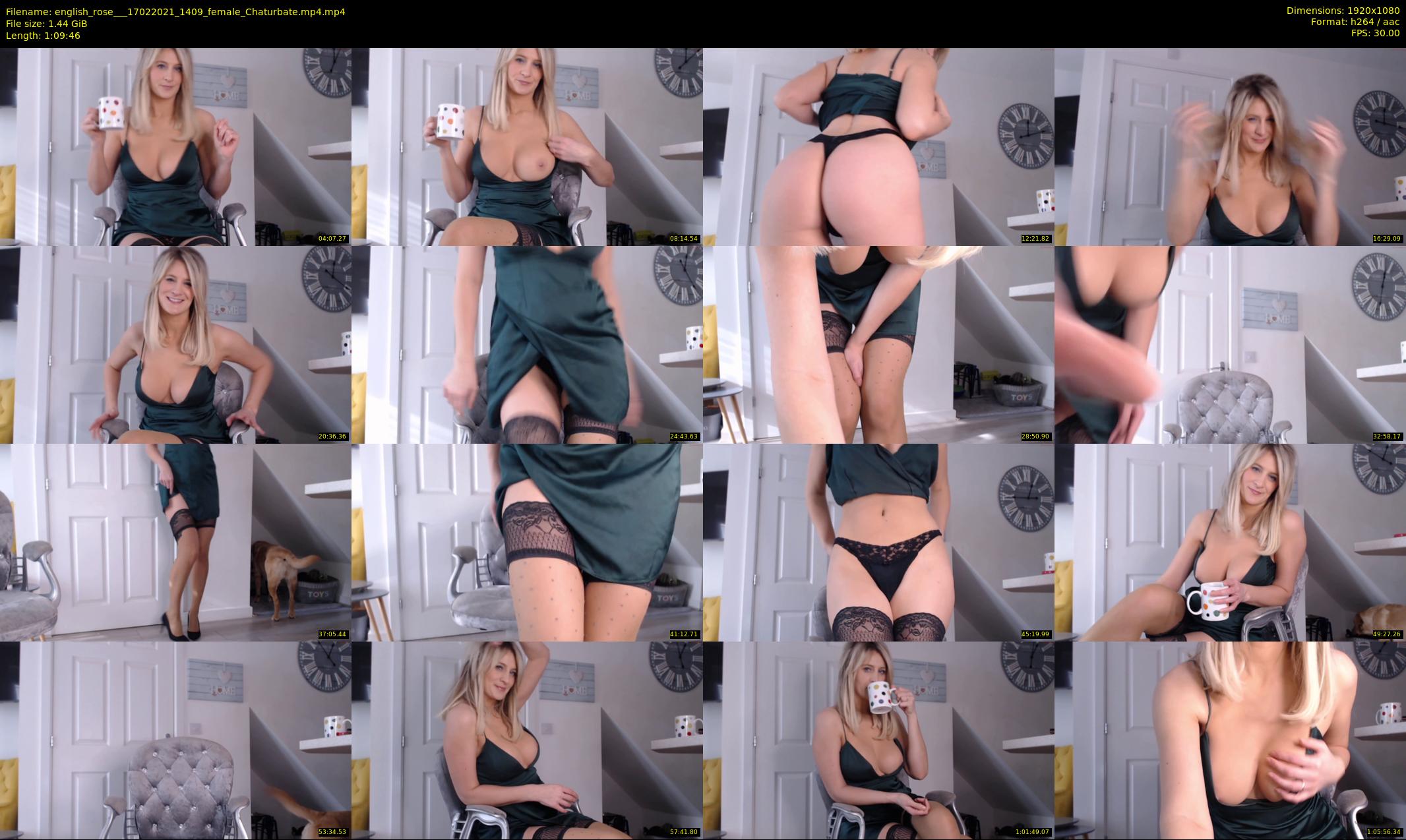 english_rose__ — 70 minute Chaturbate female cam show recording, 1080p, Feb 17, 2021
