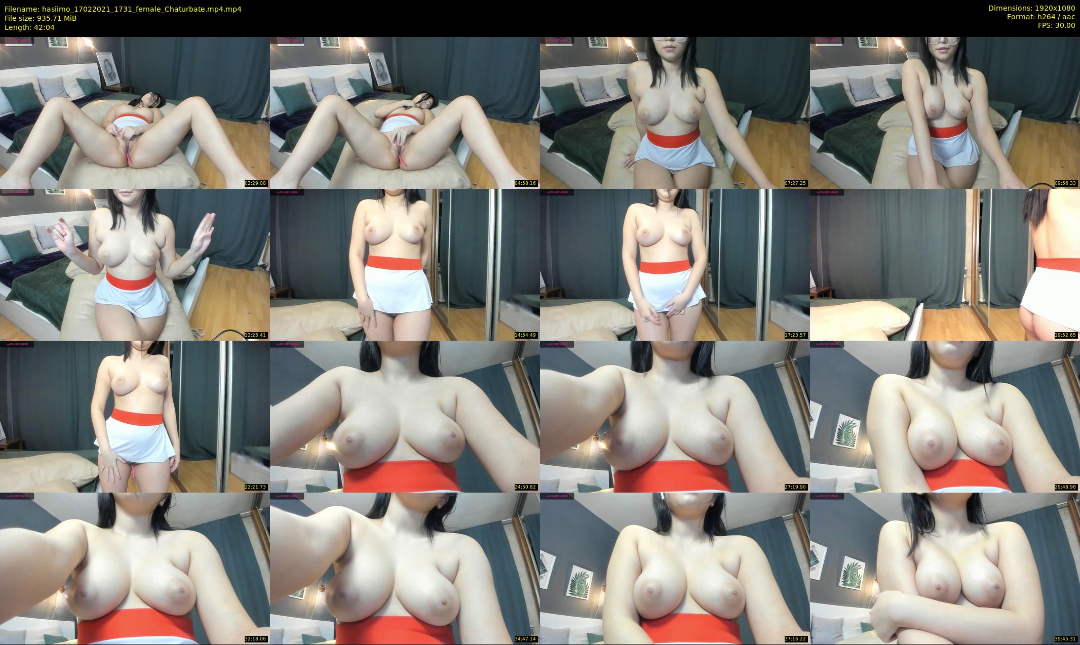 hasiimo — 43 minute Chaturbate female cam show recording, 1080p, Feb 17, 2021