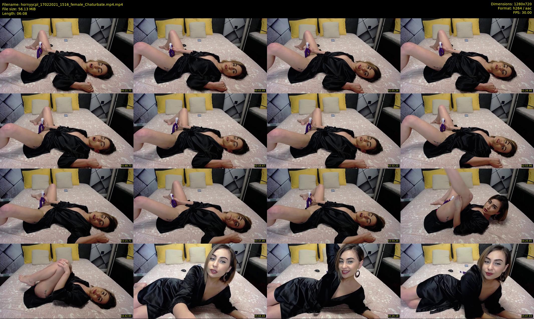 hornyycpl — 7 minute Chaturbate couple cam show recording, 720p, Feb 17, 2021