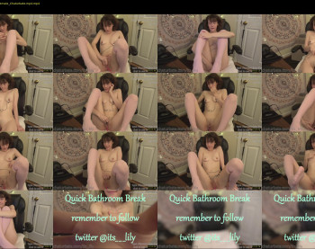 its_lily — 18 minute Chaturbate female cam show recording, 1080p, Feb 18, 2021