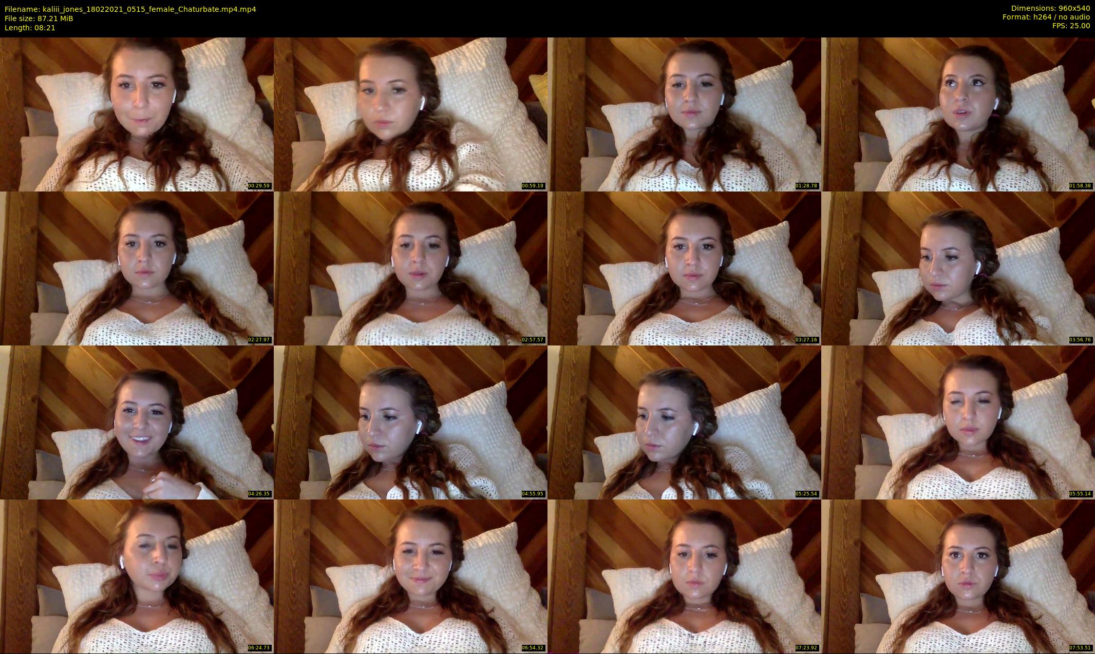 kaliii_jones — 9 minute Chaturbate female cam show recording, 480p, Feb 18, 2021