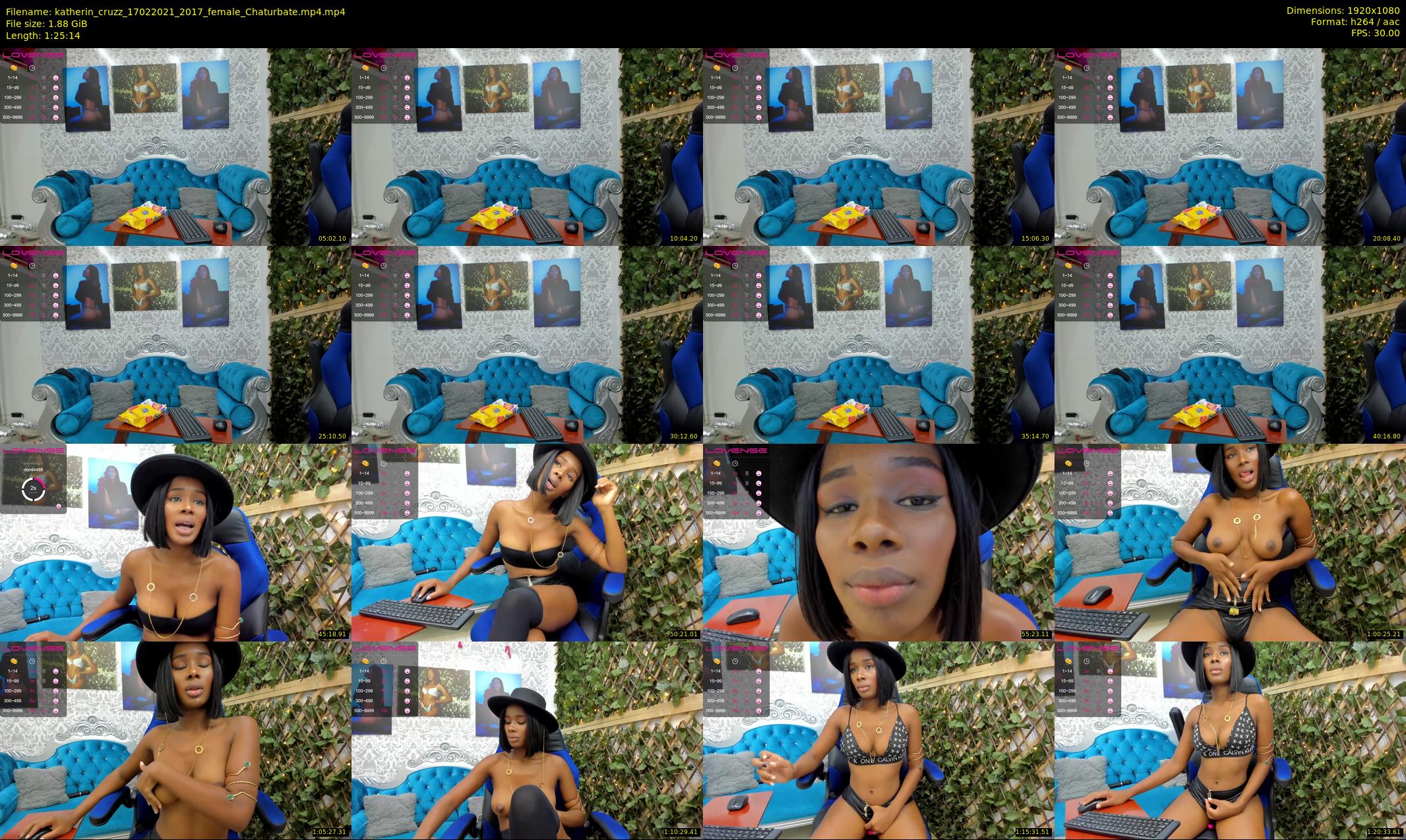 katherin_cruzz — 86 minute Chaturbate female cam show recording, 1080p, Feb 17, 2021