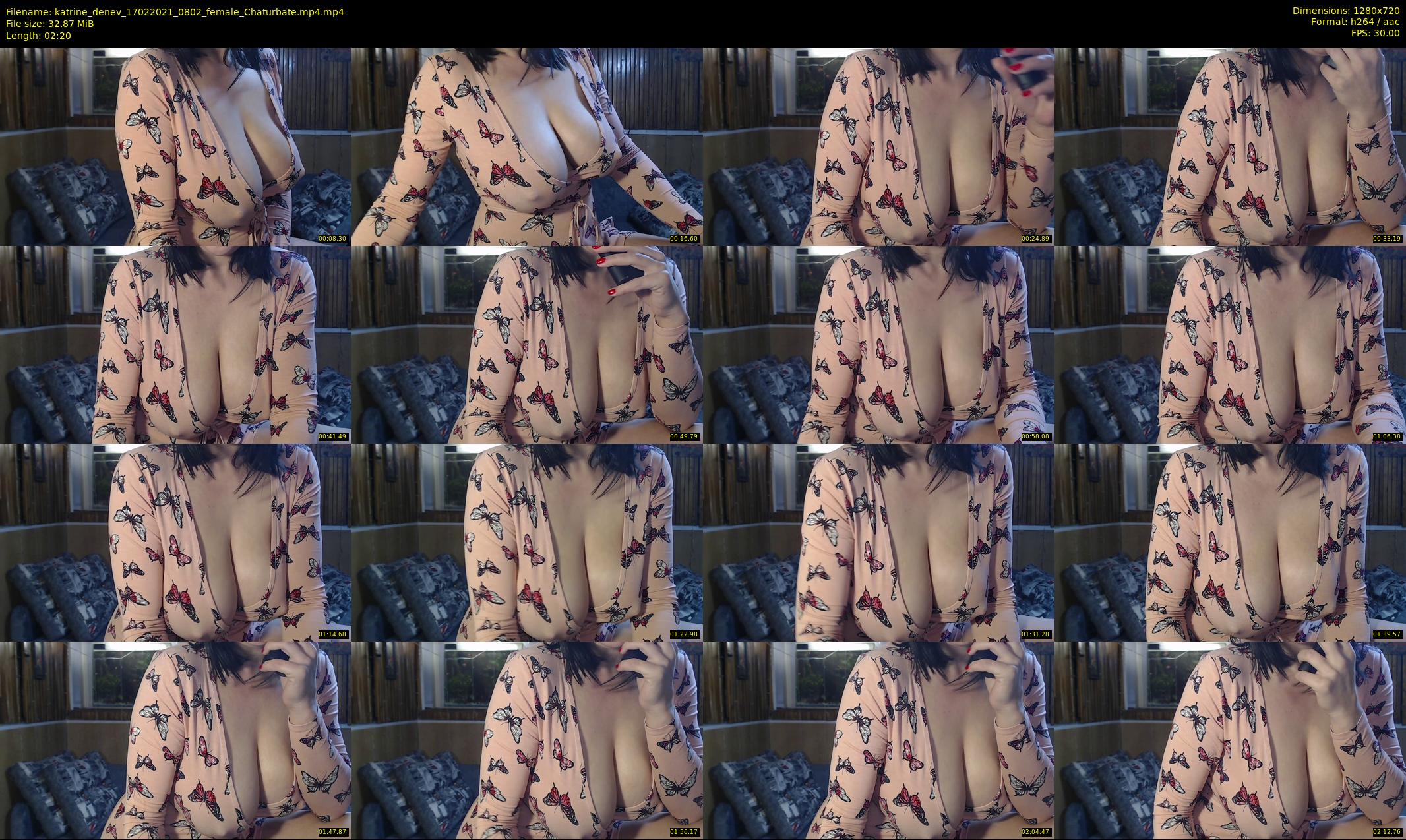 katrine_denev — 3 minute Chaturbate female cam show recording, 720p, Feb 17, 2021