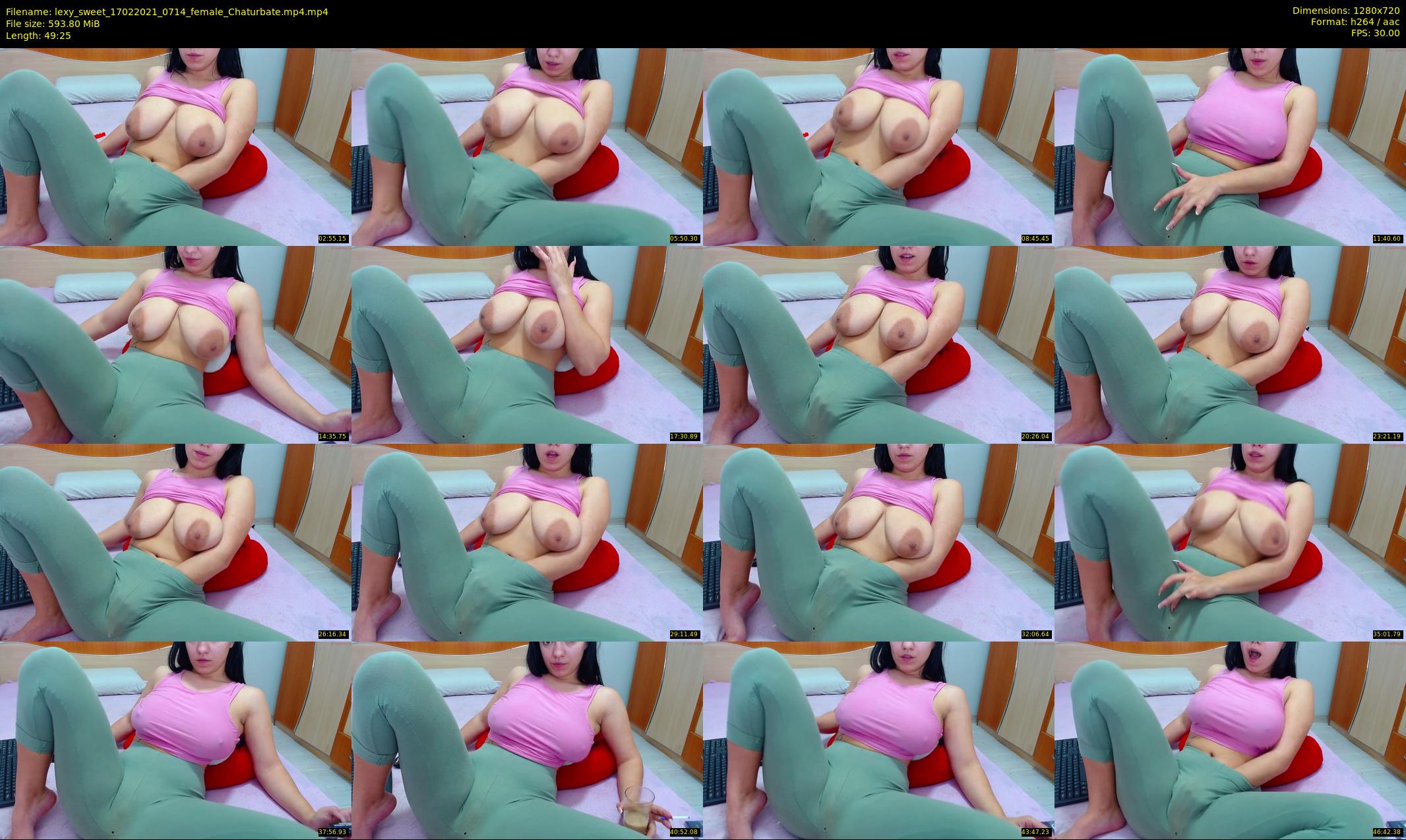 lexy_sweet — 50 minute Chaturbate female cam show recording, 720p, Feb 17, 2021