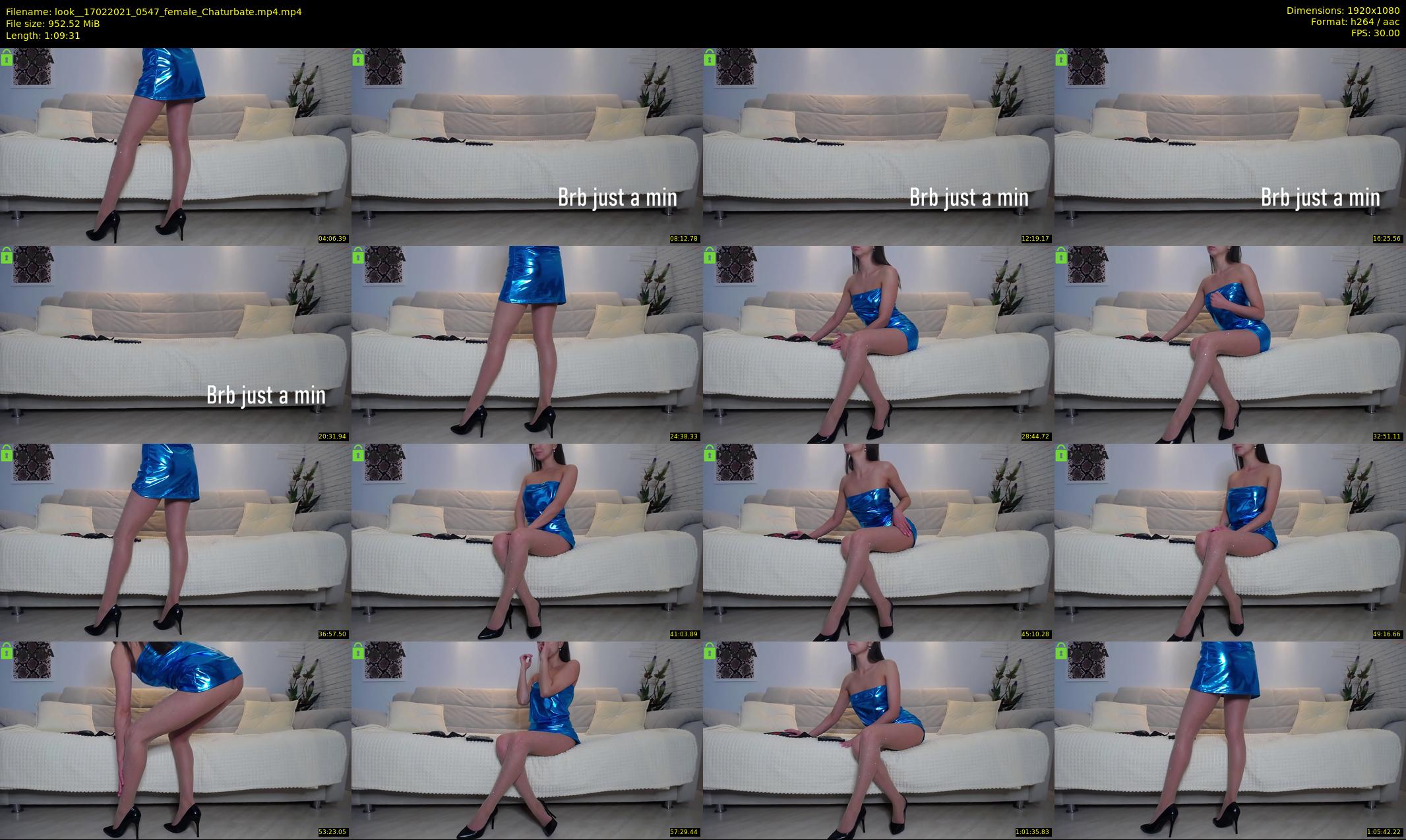 look_ — 70 minute Chaturbate female cam show recording, 1080p, Feb 17, 2021