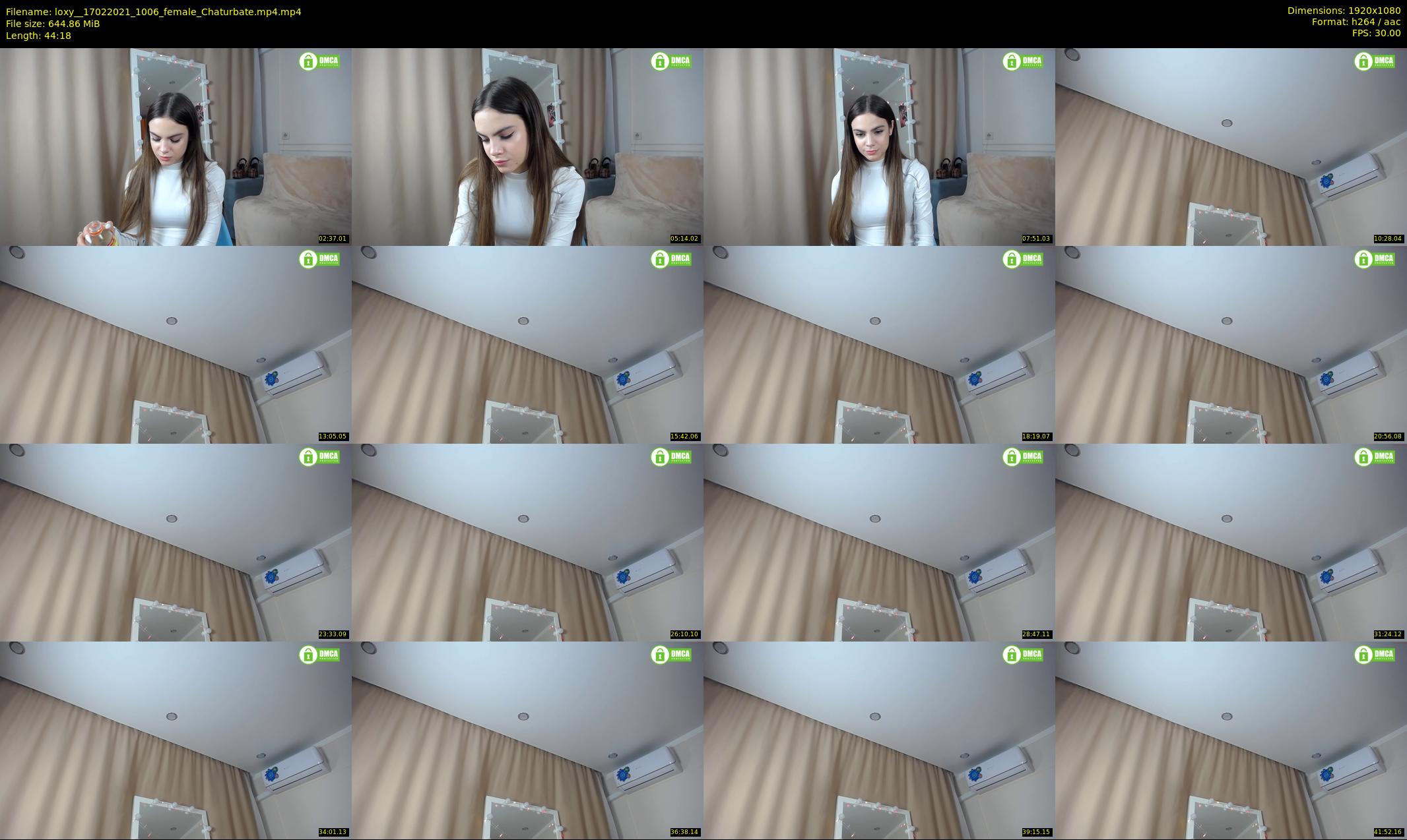 loxy_ — 45 minute Chaturbate female cam show recording, 1080p, Feb 17, 2021