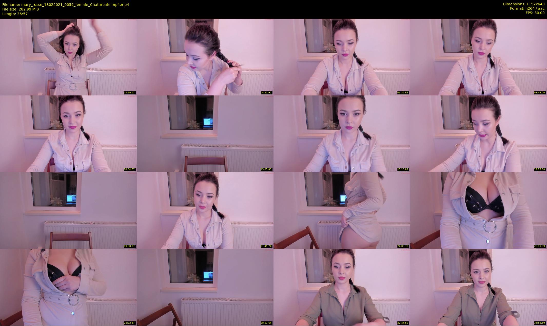 mary_rosse — 37 minute Chaturbate couple cam show recording, 480p, Feb 18, 2021